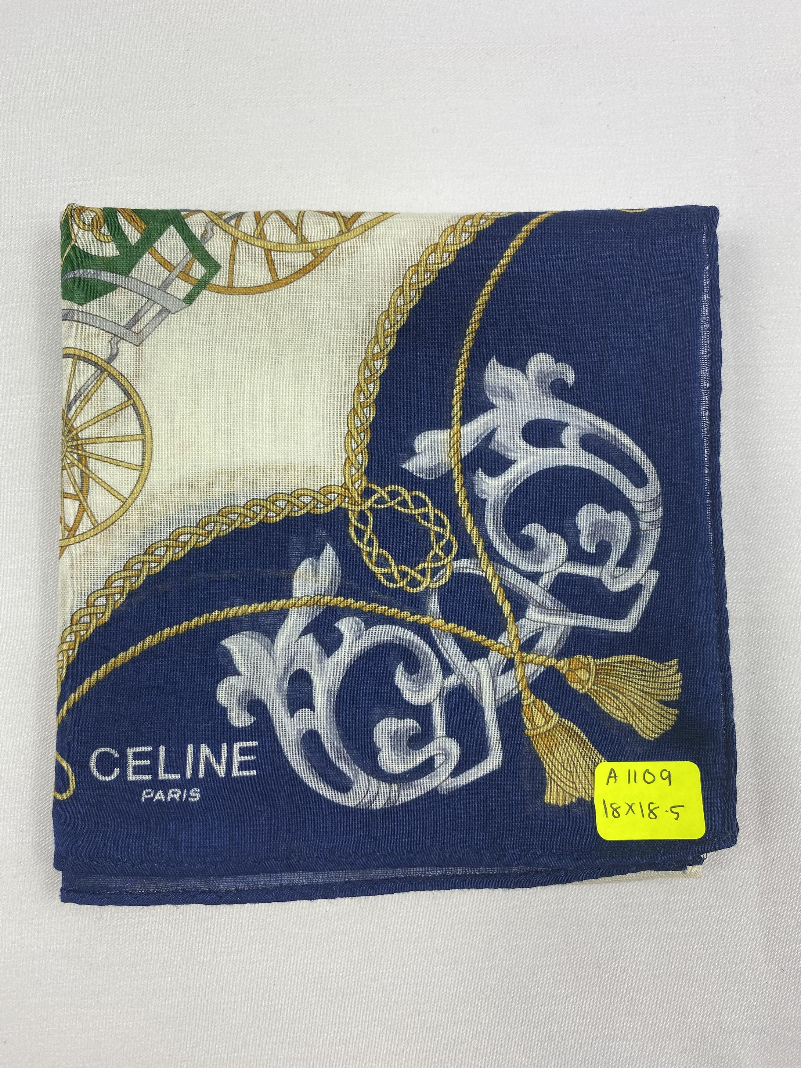 Celine Celine Handkerchief / Bandana / Neckerchief Size ONE SIZE - 7 Thumbnail