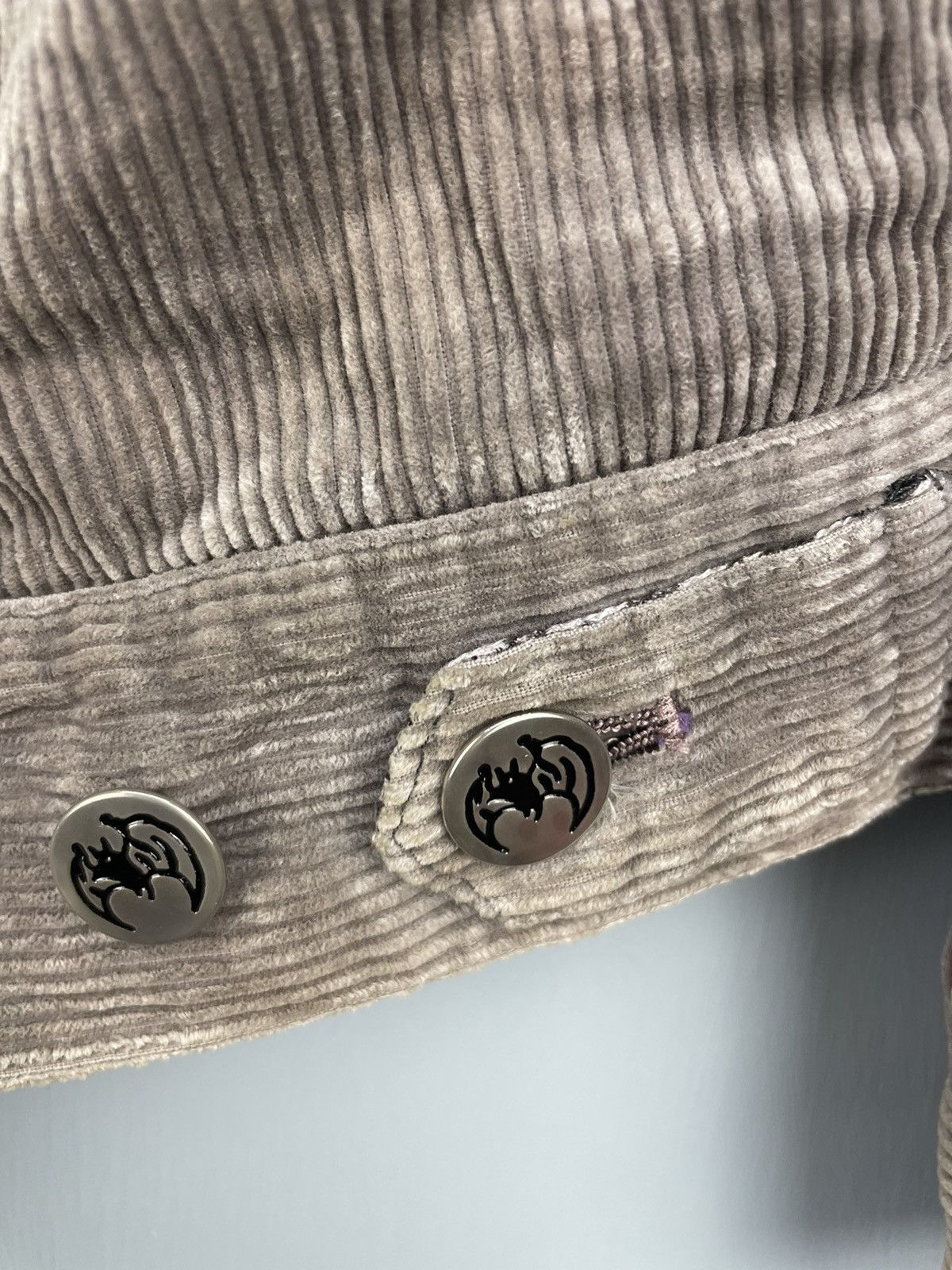 Vintage Vintage King Mob corduroy zip up jacket Size US M / EU 48-50 / 2 - 6 Thumbnail