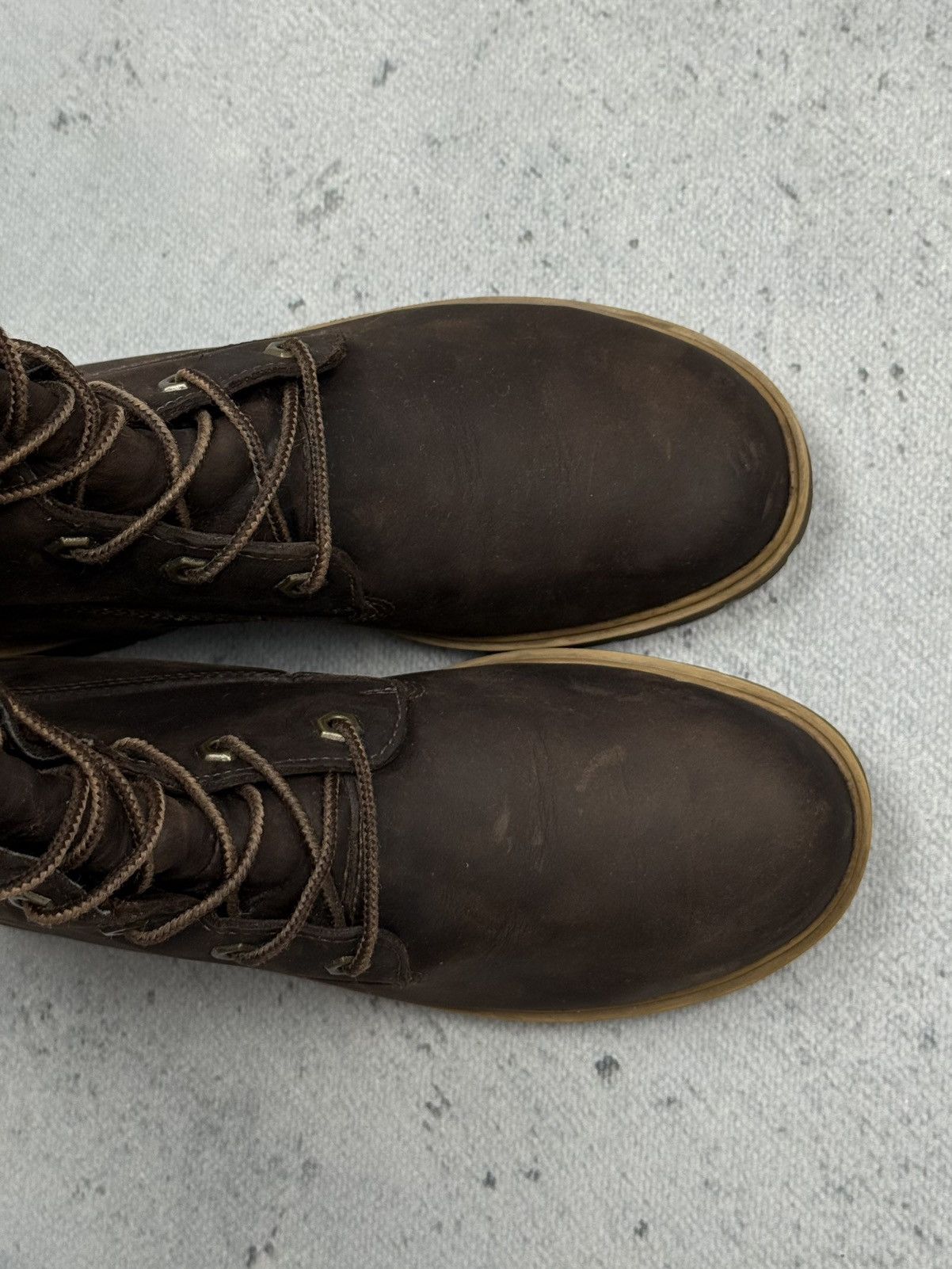 Timberland Vintage Timberland Tall Lace-Up Leather Boots Brown Women’s Size US 7 / IT 37 - 17 Thumbnail