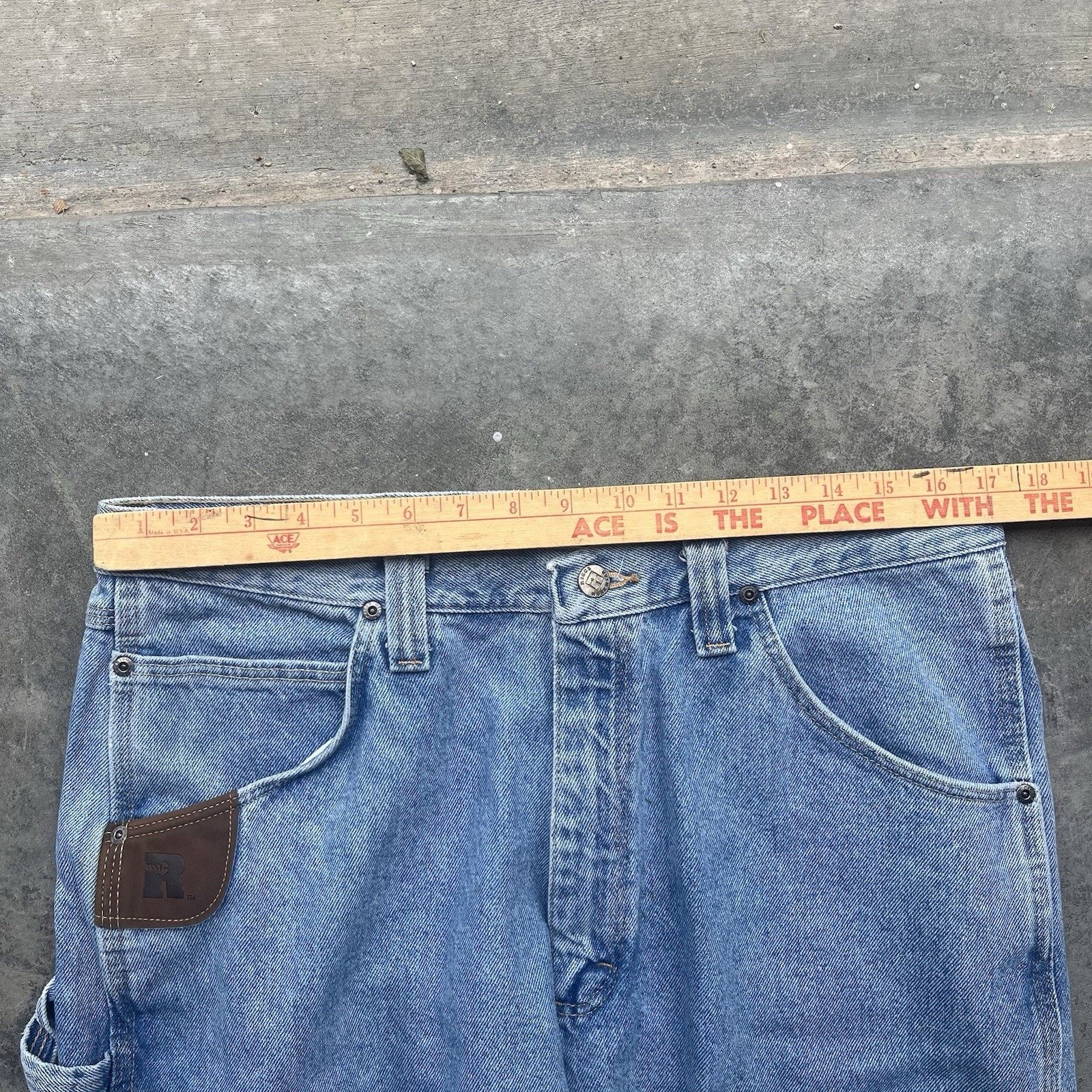 Wrangler Vintage Wrangler Wriggs Carpenter Jeans Men’s 34 X 32 Light Size US 34 / EU 50 - 6 Thumbnail