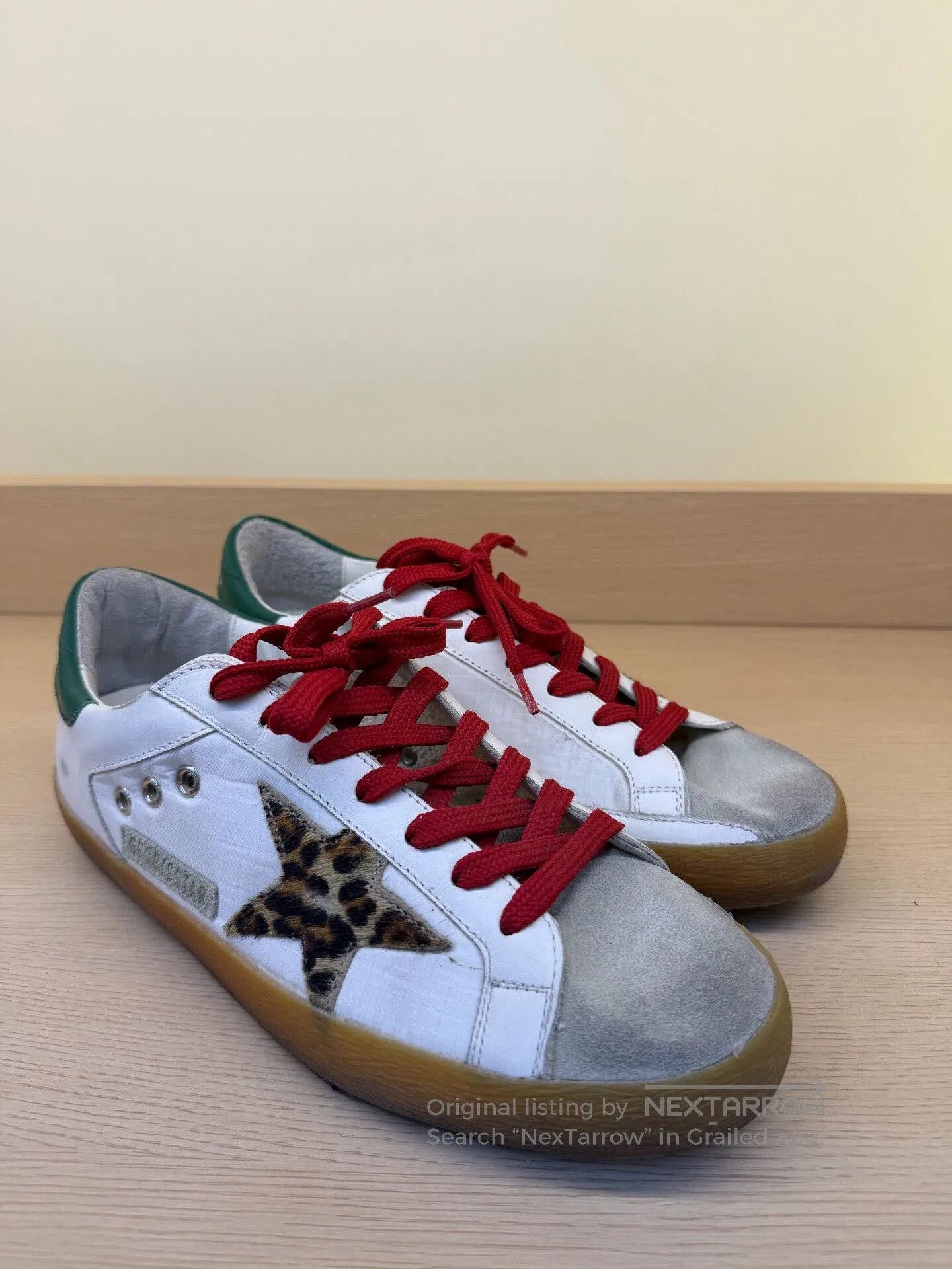 Golden Goose Golden Goose Distressed Leopard Star Sneakers. Size US 7 / EU 40 - 3 Thumbnail