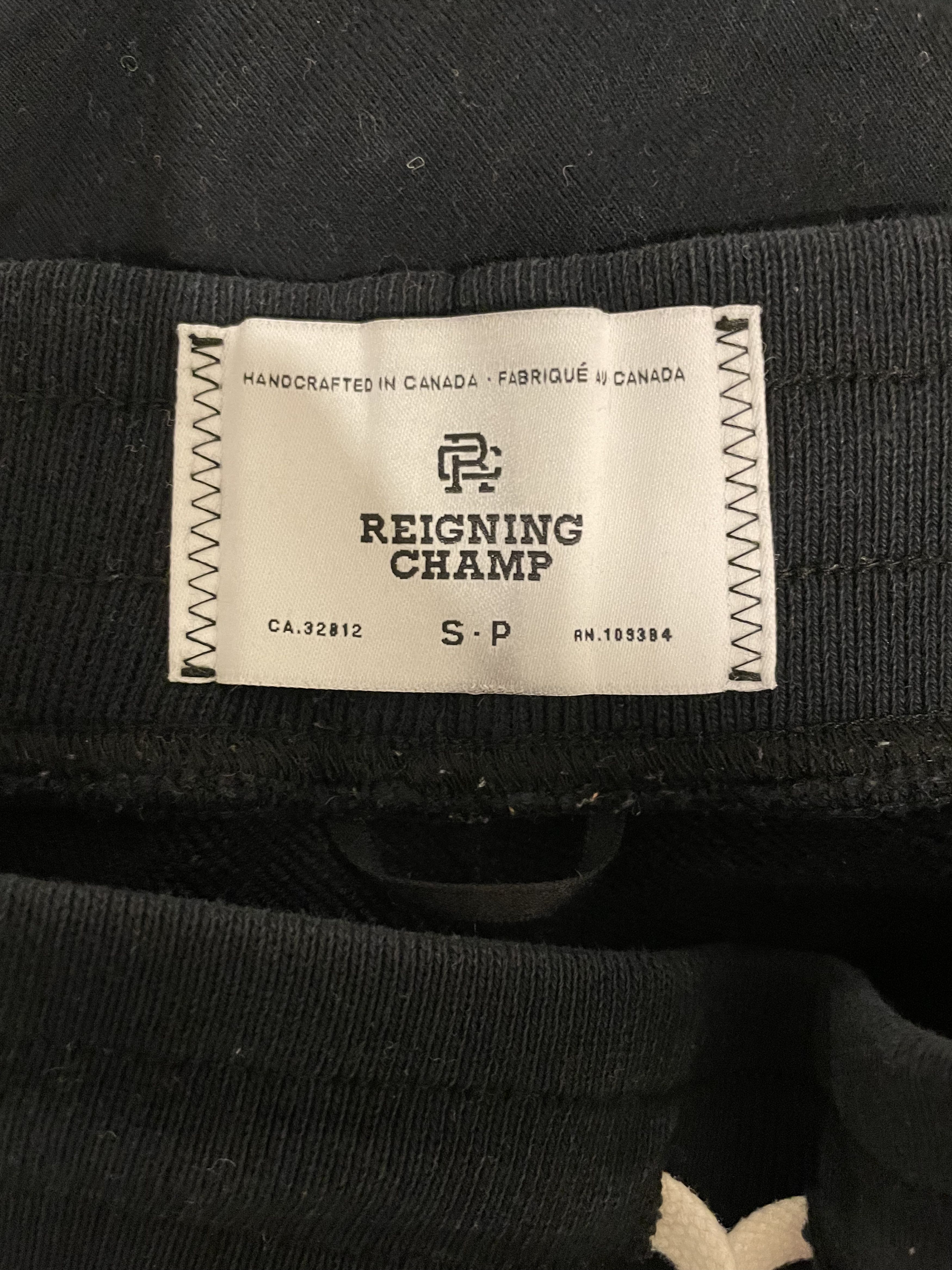 Reigning Champ REIGNING CHAMP Core Slim Fit Jogger Sweatpants, Black, Small Size US 29 - 4 Thumbnail