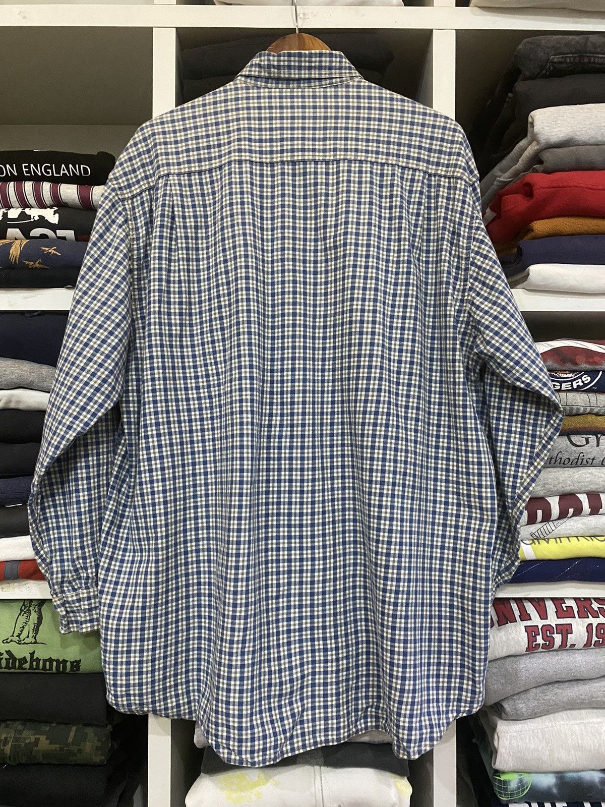 Converse × Flannel × Vintage Vintage Converse Flannel Shirt Size US XXL / EU 58 / 5 - 11 Thumbnail