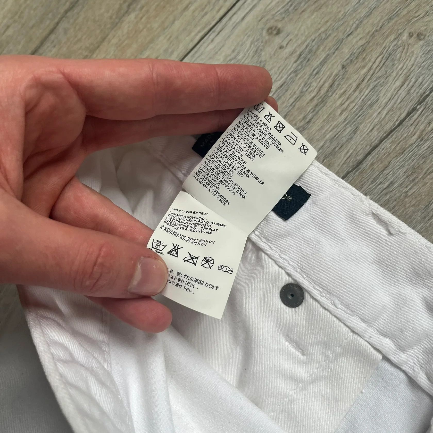 Dsquared2 Dsquared2 SS2012 White Mud Jeans Size 30" / US 8 / IT 44 - 16 Thumbnail