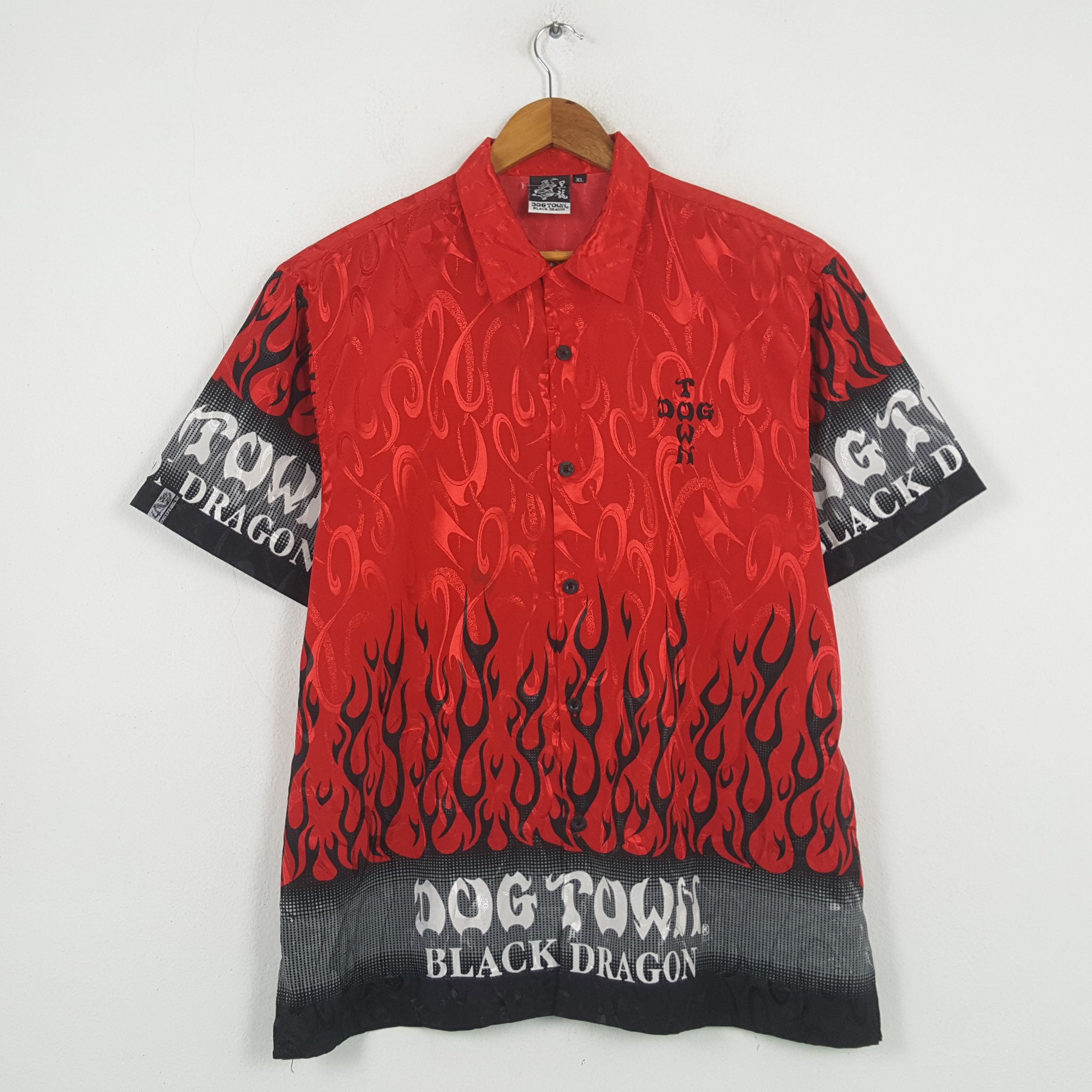 Dogtown Vintage DOGTOWN BLACK DRAGON Brand Shirt 31 Size US XL / EU 56 / 4 - 3 Thumbnail