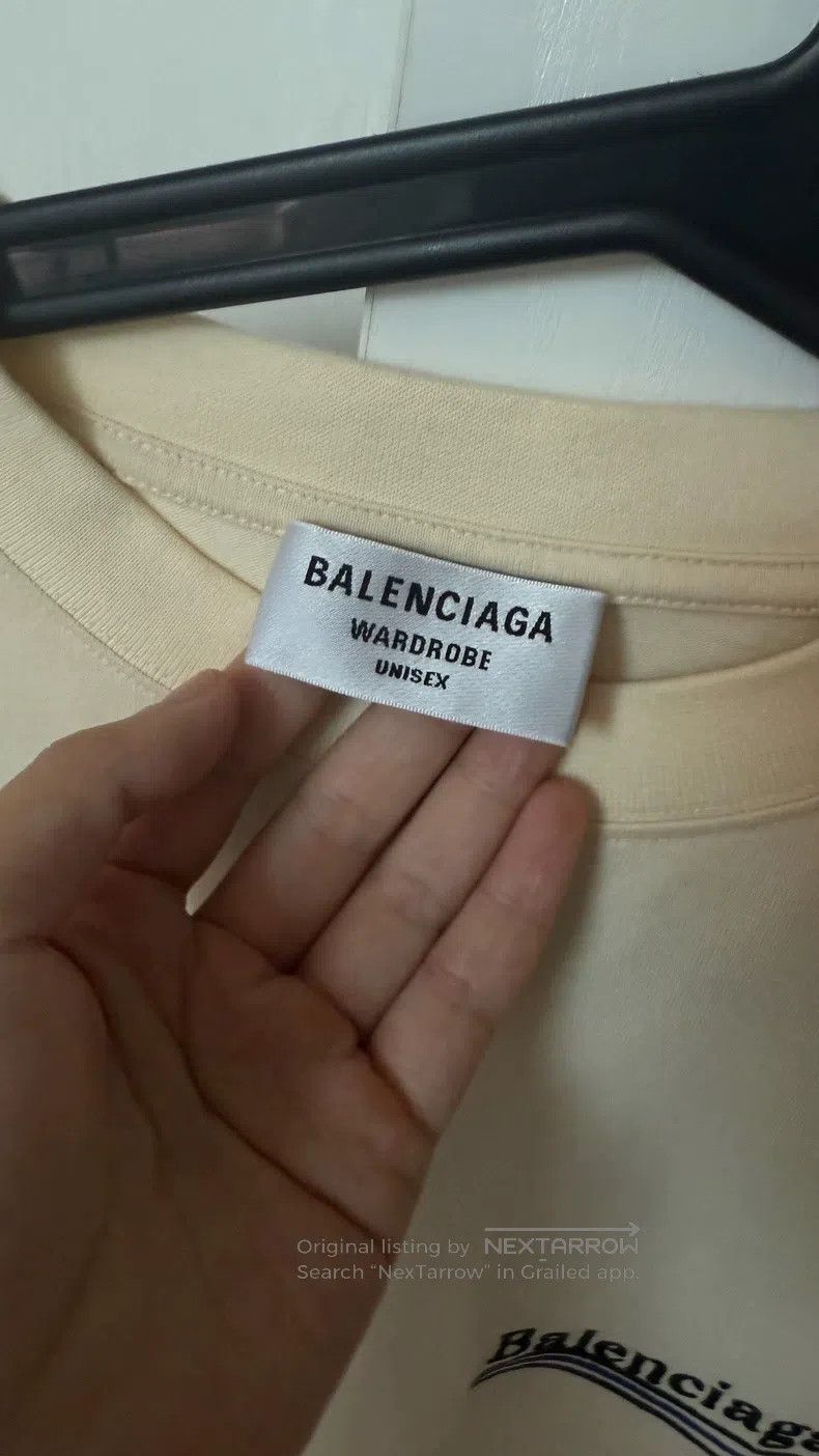 Balenciaga Balenciaga Coke T-shirt, beige Size US XS / EU 42 / 0 - 4 Thumbnail