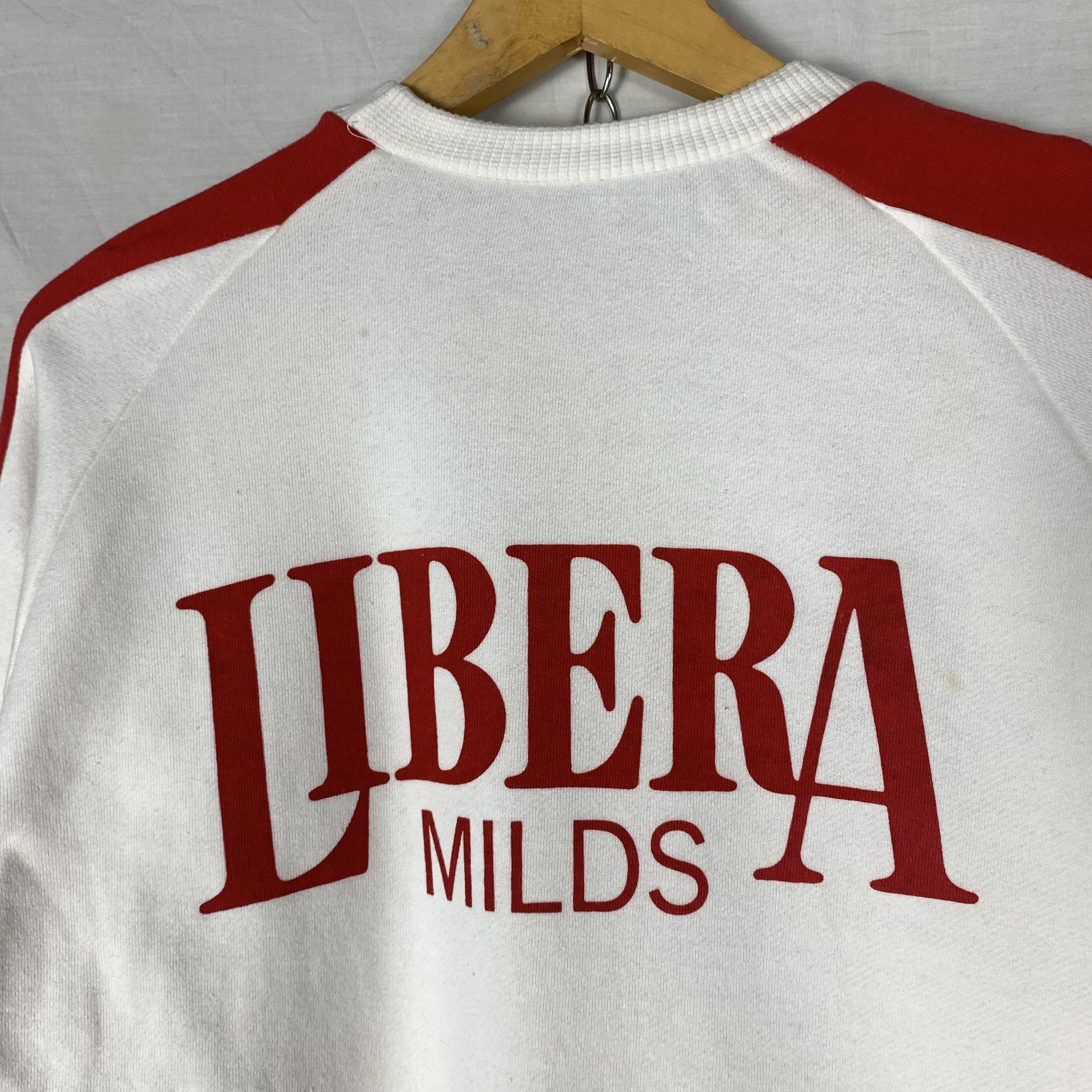 Vintage Vintage Libera Milds Cigarettes Sweatshirt Crewneck Size US M / EU 48-50 / 2 - 2 Thumbnail