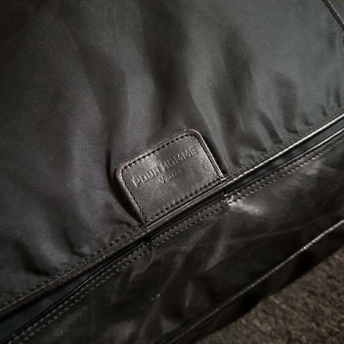 Yohji Yamamoto YOHJI YAMAMOTO NYLON 2 WAY BACKPACK MESSENGER BAG Size ONE SIZE - 6 Thumbnail