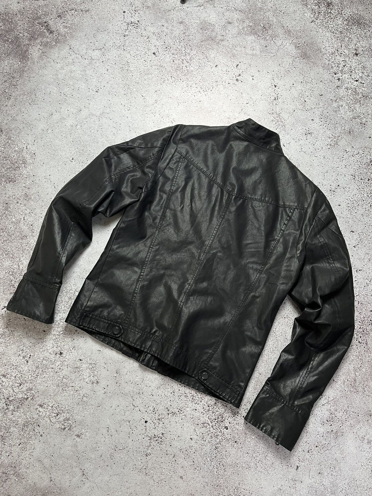 Diesel 🦅Vintage Diesel Leather Jacket Denim Jacket y2k Style Size US XL / EU 56 / 4 - 6 Thumbnail