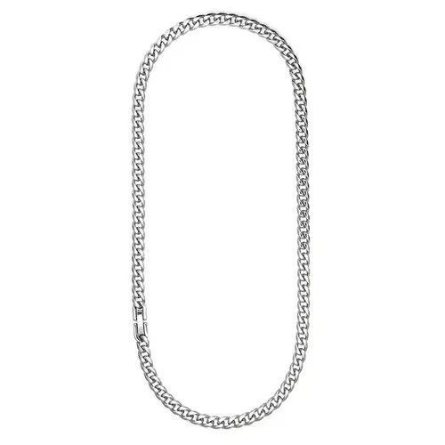 VIBE Fashion Men's Titanium Steel Chain Necklace Size ONE SIZE - 6 Thumbnail