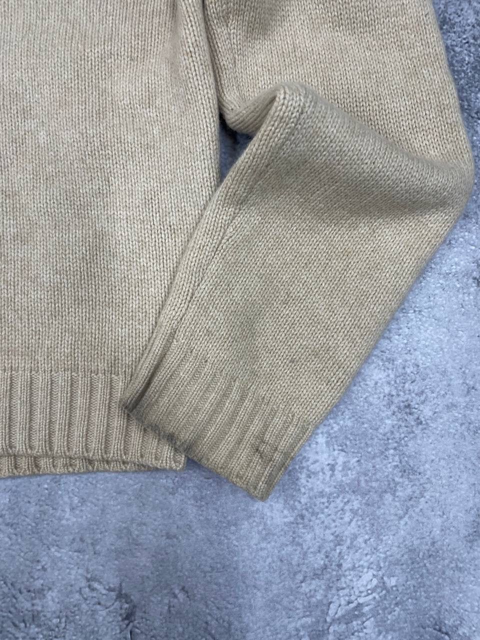 Brunello Cucinelli Brunello Cucinelli Women Wool Cardigan Beige Argyle Pattern Size M / US 6-8 / IT 42-44 - 11 Thumbnail