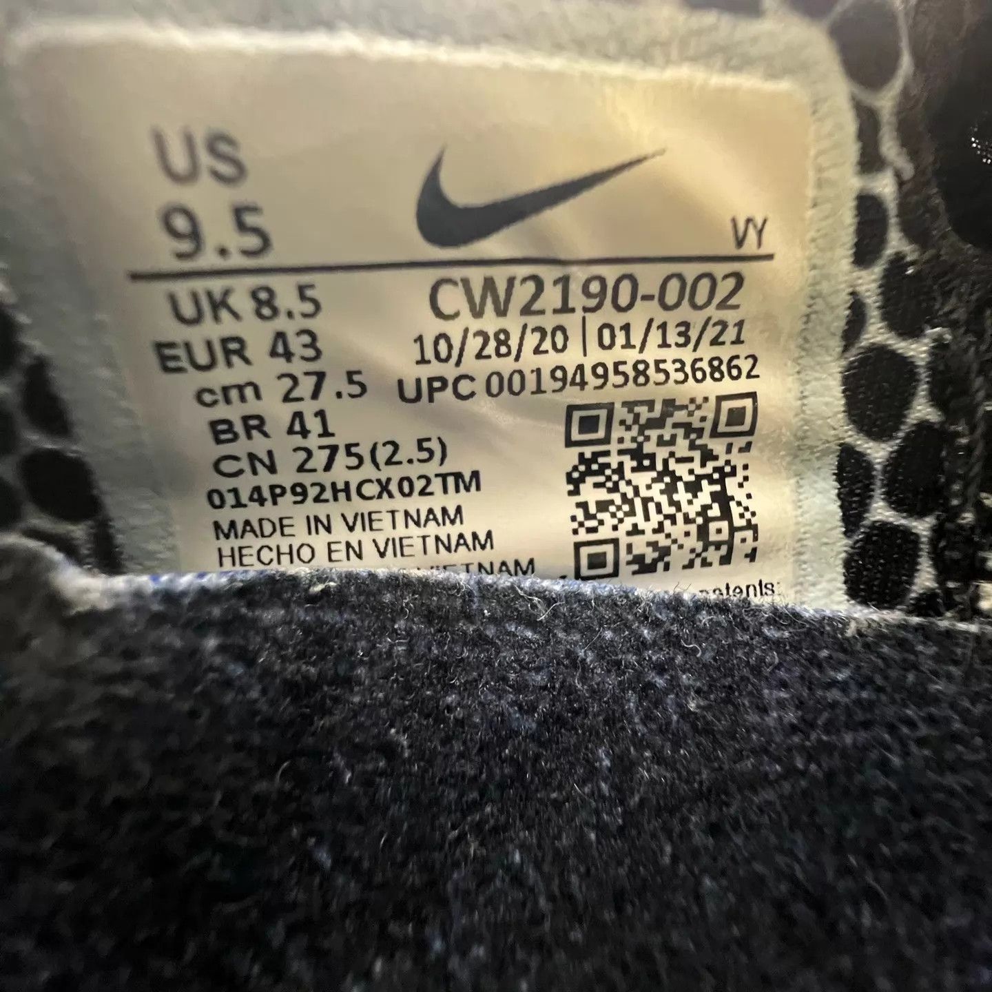 Nike Nike ZK6 Gigi Black Mamba 43 (New) Size US 10 / EU 43 - 7 Thumbnail