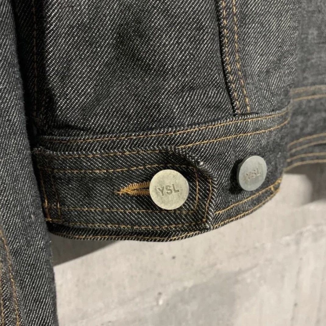 Saint Laurent Paris *rare*Saint Laurent Jeans Hedi Slimane Selvedge Denim Jacket Size US S / EU 44-46 / 1 - 4 Thumbnail