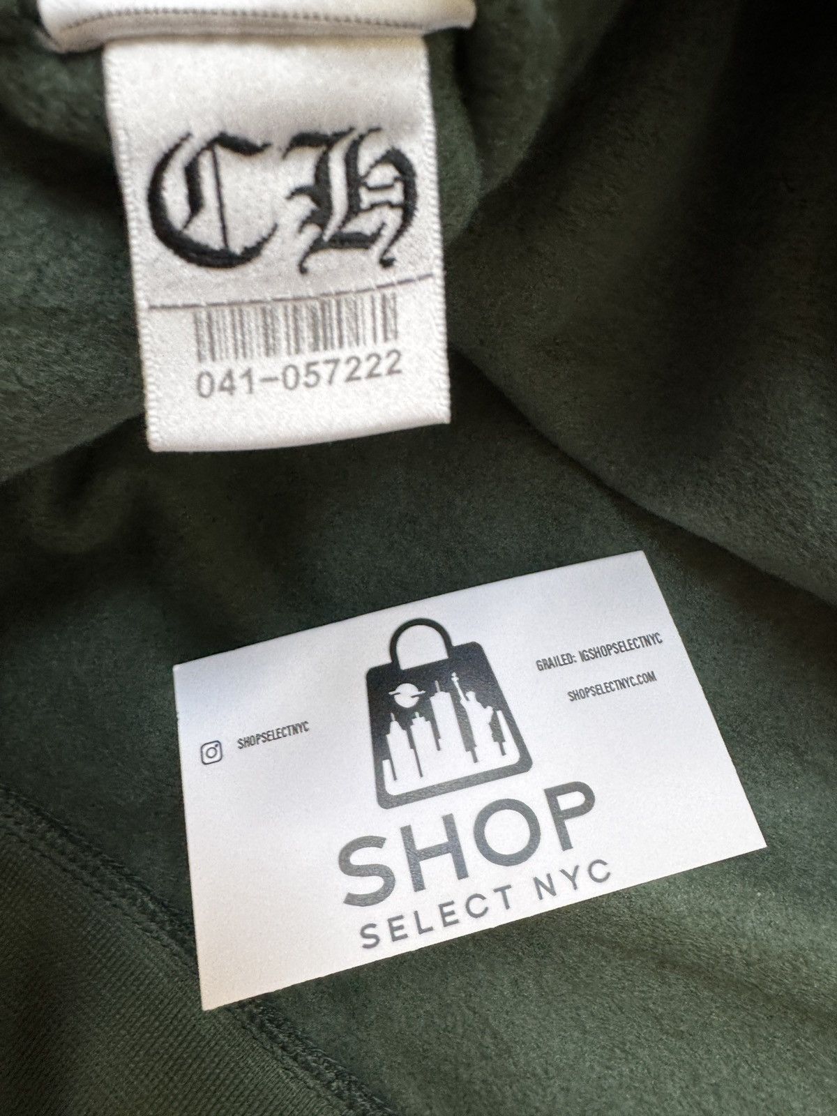 Chrome Hearts BRAND NEW CHROME HEARTS GREEN/ORANGE SHOULDER LOGO HOODIE Size US S / EU 44-46 / 1 - 4 Thumbnail