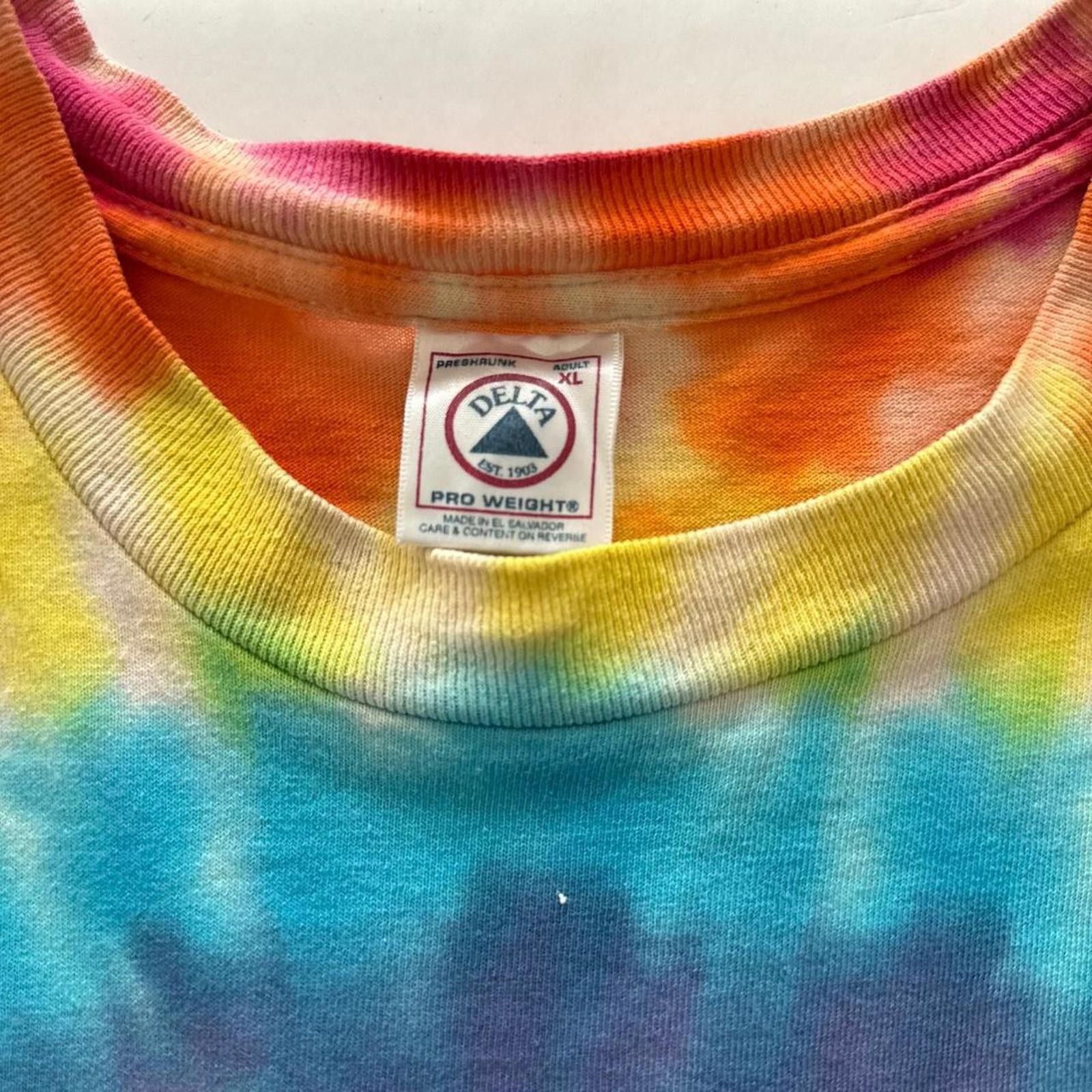 Other Vintage A Day In The Garden Music Festival 90s Tie Dye T XL Size US XL / EU 56 / 4 - 6 Thumbnail