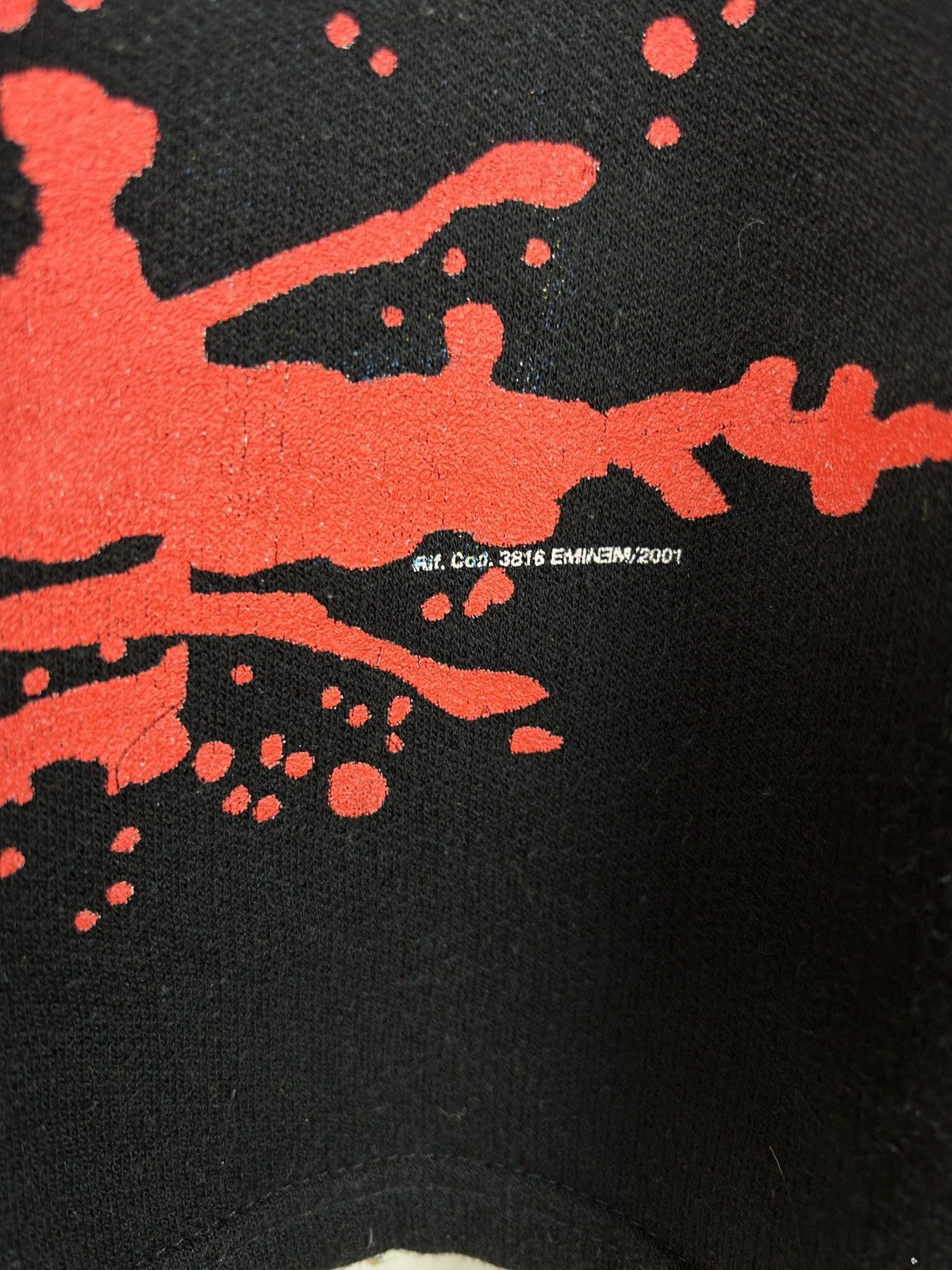 Band Tees 00s Vintage Eminem Chainsaw 2001 Marshall Matters Rap Hoodie Size US S / EU 44-46 / 1 - 3 Thumbnail