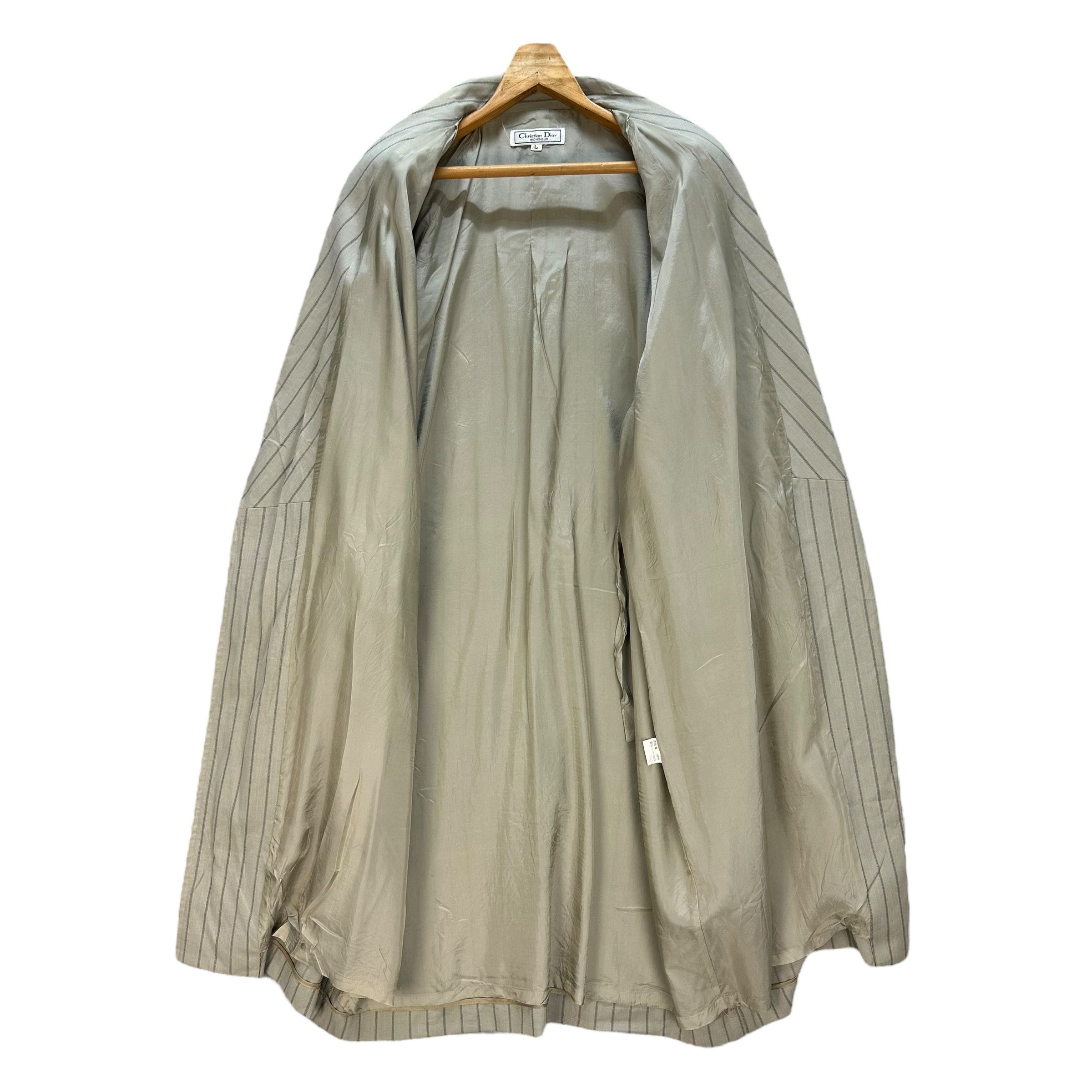 Christian Dior Monsieur Vintage 90’s CHRISTIAN DIOR MONSIEUR Striped Robes #125-1480 Size US L / EU 52-54 / 3 - 12 Thumbnail