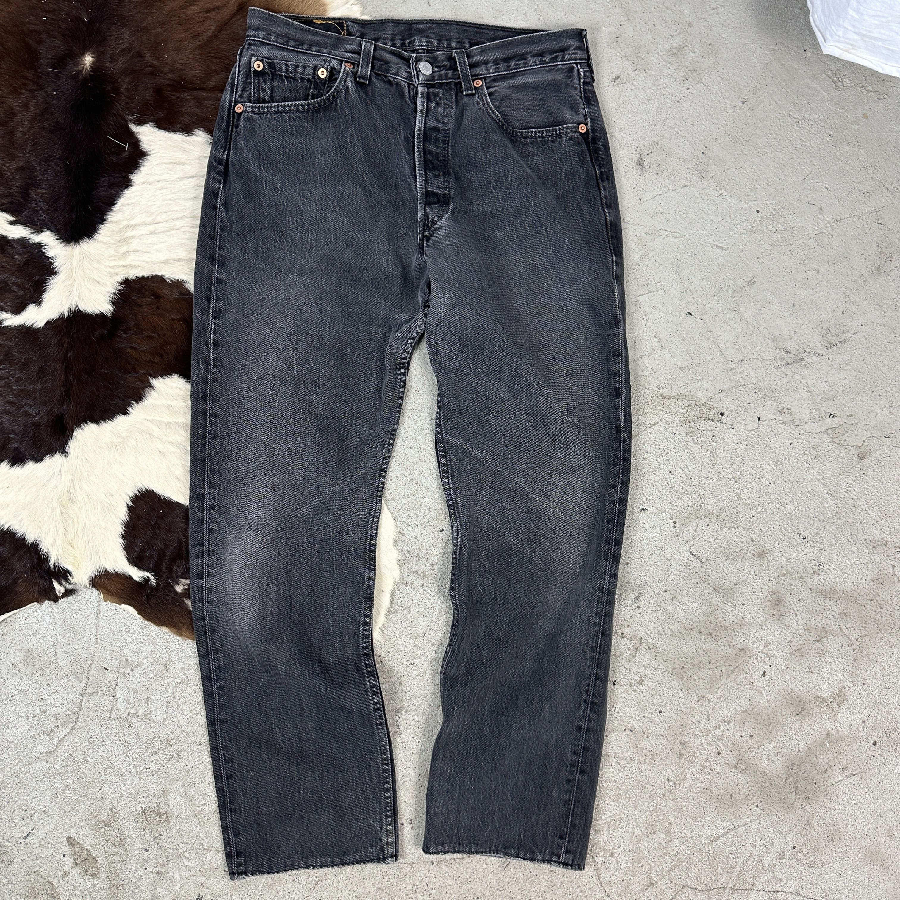 Levi's × Vintage Vintage Denim Y2K Streetwear Casual Levi’s 501 Jeans Size US 32 / EU 48 - 4 Thumbnail