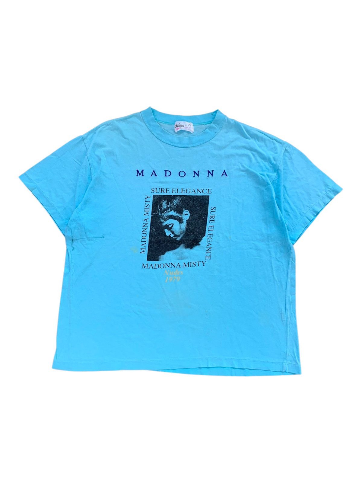 Band Tees Vintage Madonna Nudes 1979 Tee Size US M / EU 48-50 / 2 - 1 Thumbnail