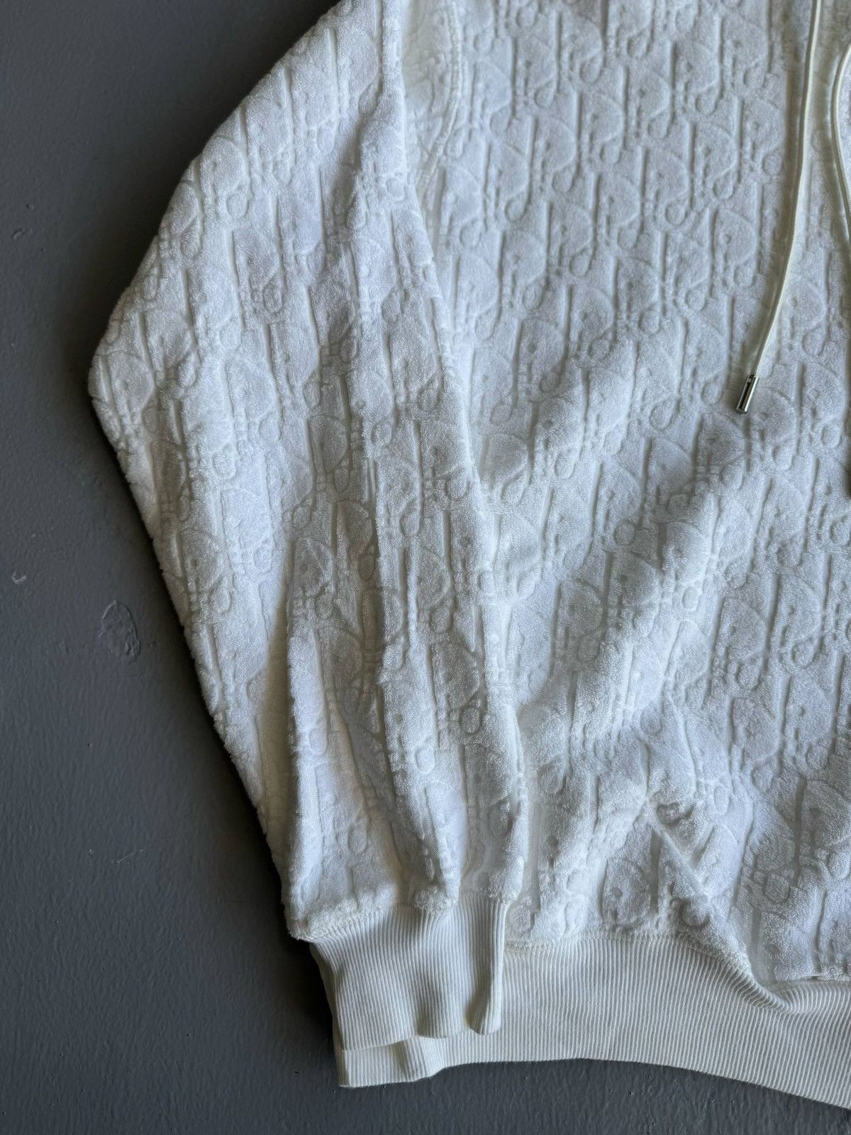 Dior Dior Oblique Towel Hoodie Size US M / EU 48-50 / 2 - 3 Thumbnail