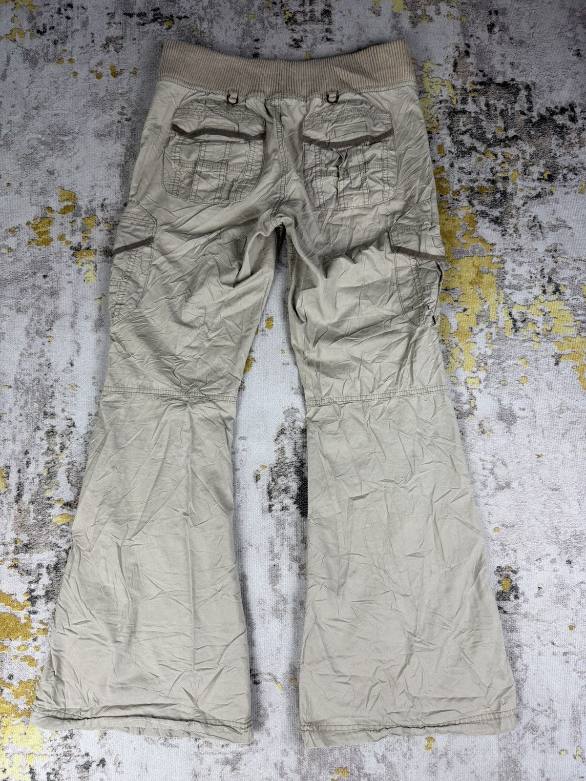 GOA Vintage 90s Goa Style Flare Cargo Pants Size US 30 / EU 46 - 9 Thumbnail