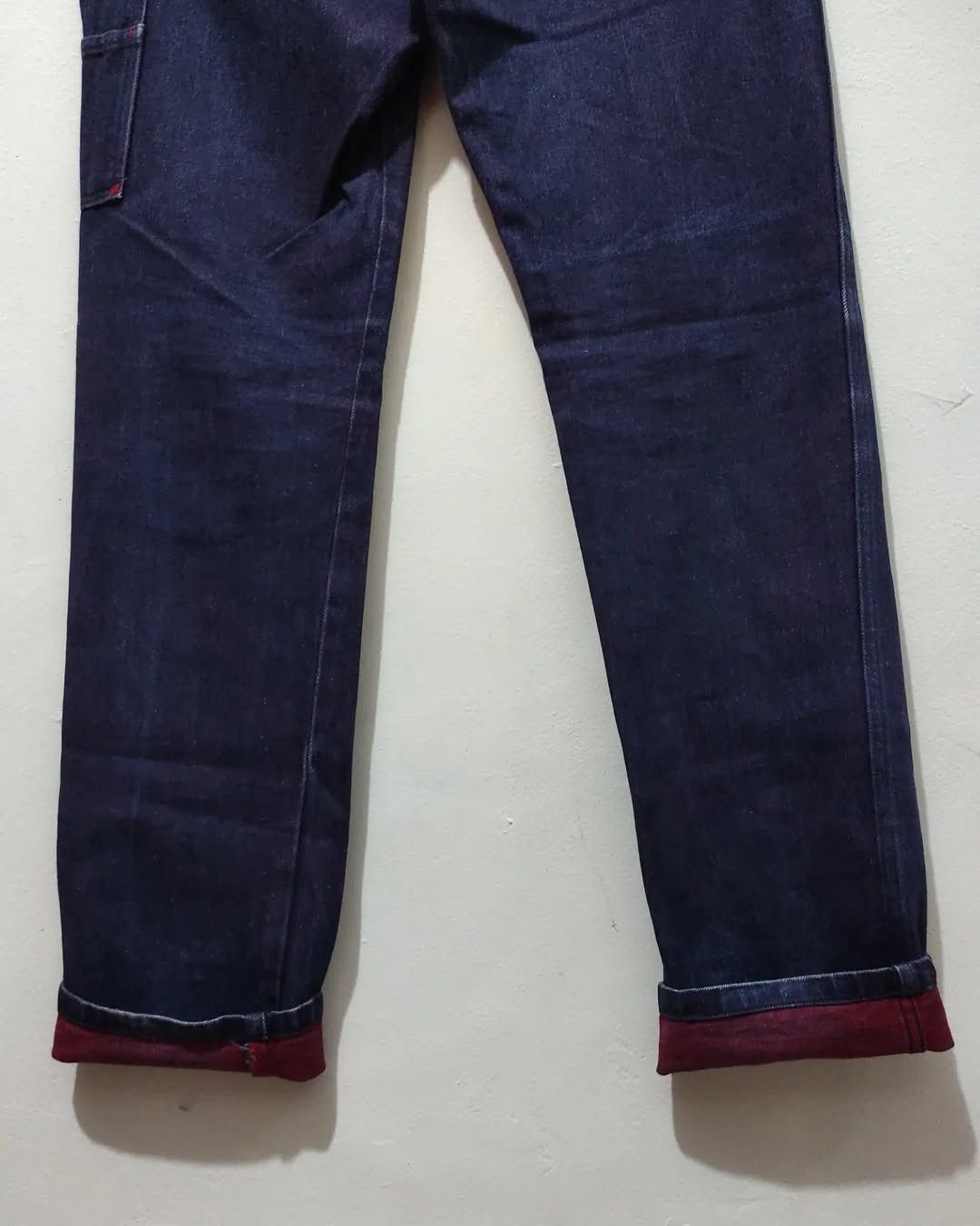 Beams Japan Beams Weft red Carpenter denim pants Size US 30 / EU 46 - 10 Thumbnail