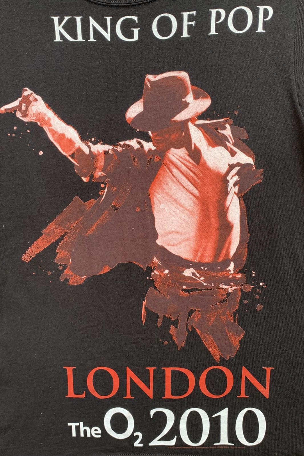 Michael Jackson Micheal Jackson King Of Pop.. London The O2 2010 Tee Size US S / EU 44-46 / 1 - 9 Thumbnail