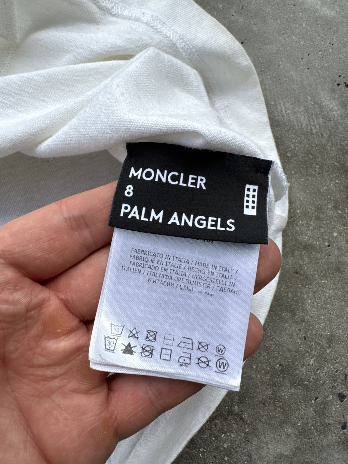 Moncler × Palm Angels Moncler X Palm Angels Graffiti Streetwear designer Tees Size US M / EU 48-50 / 2 - 5 Thumbnail