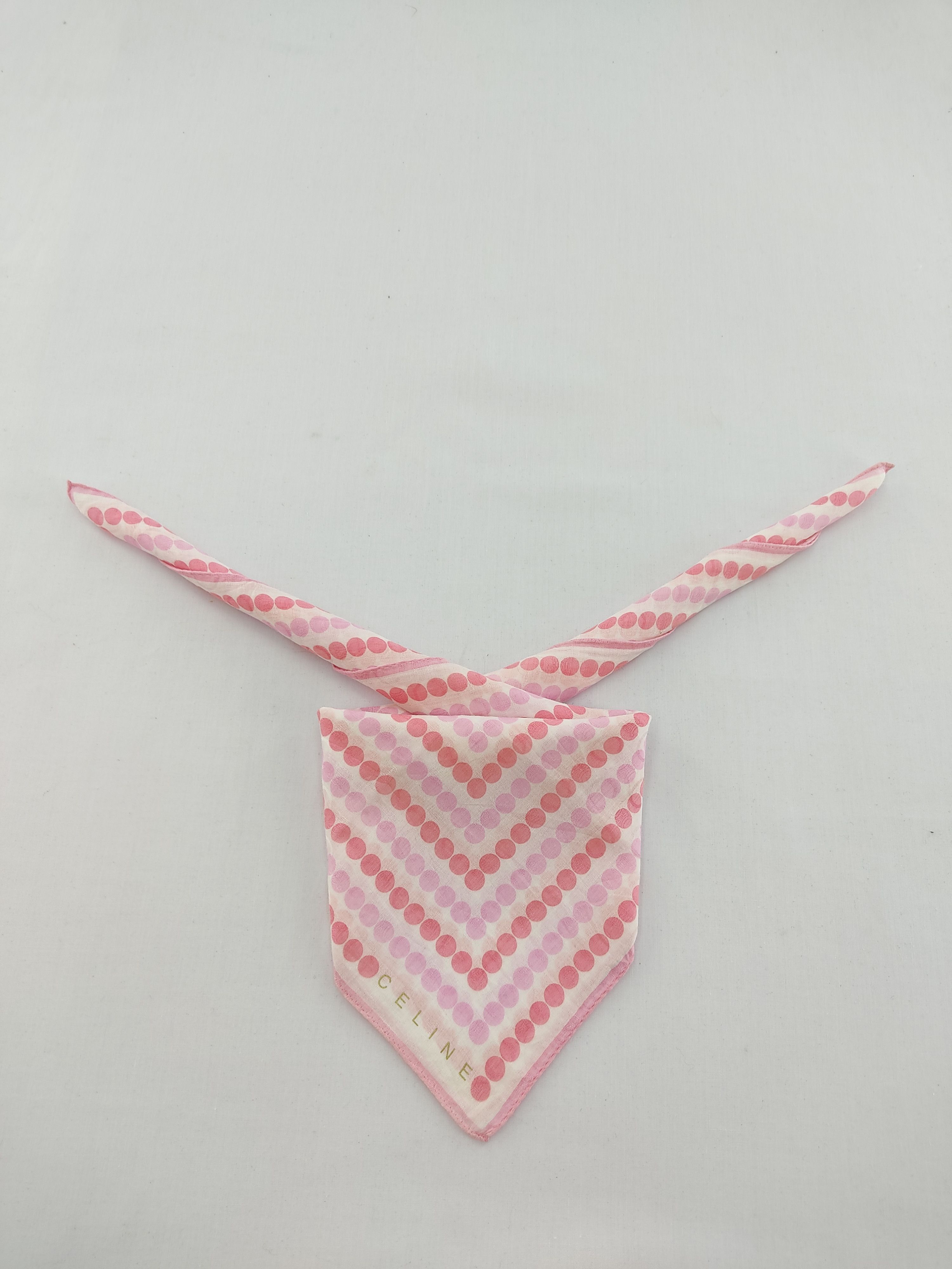 Celine Vintage Celine Handkerchief / Neckwear / Bandana Size ONE SIZE - 2 Thumbnail