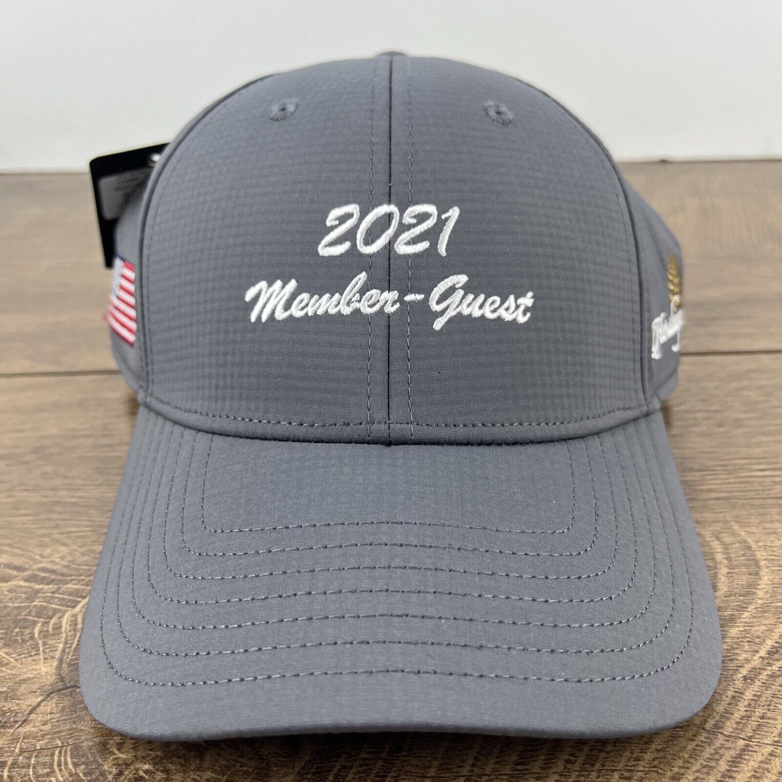 Other Heritage Pines Golf Hat 2021 Member Gray Hat Adjustable Hat Size ONE SIZE - 4 Thumbnail