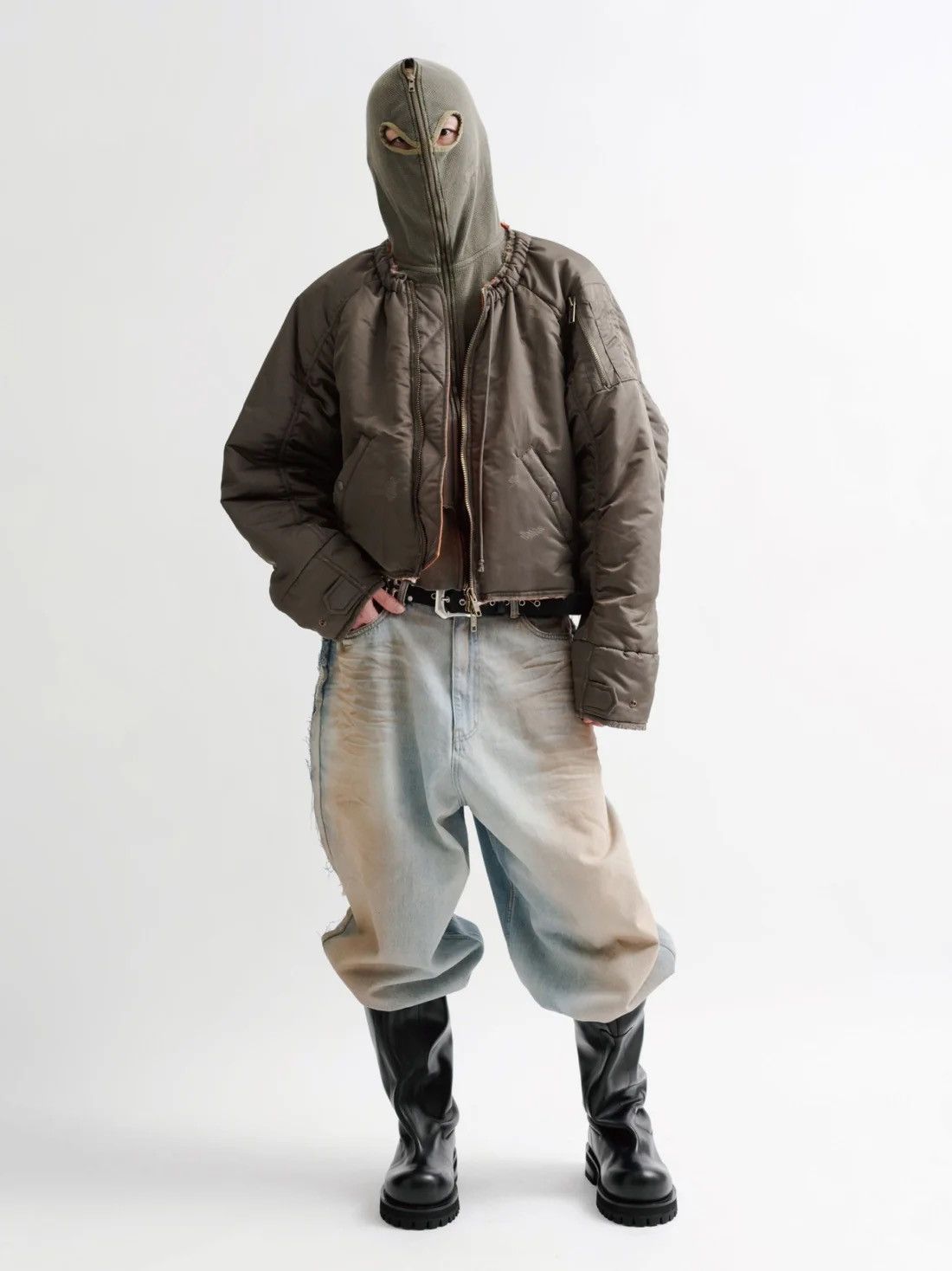 PROJECT G/R PROJECT G/R TWO FACED DENIM PANTS Size 3 Size US 32 / EU 48 - 5 Thumbnail
