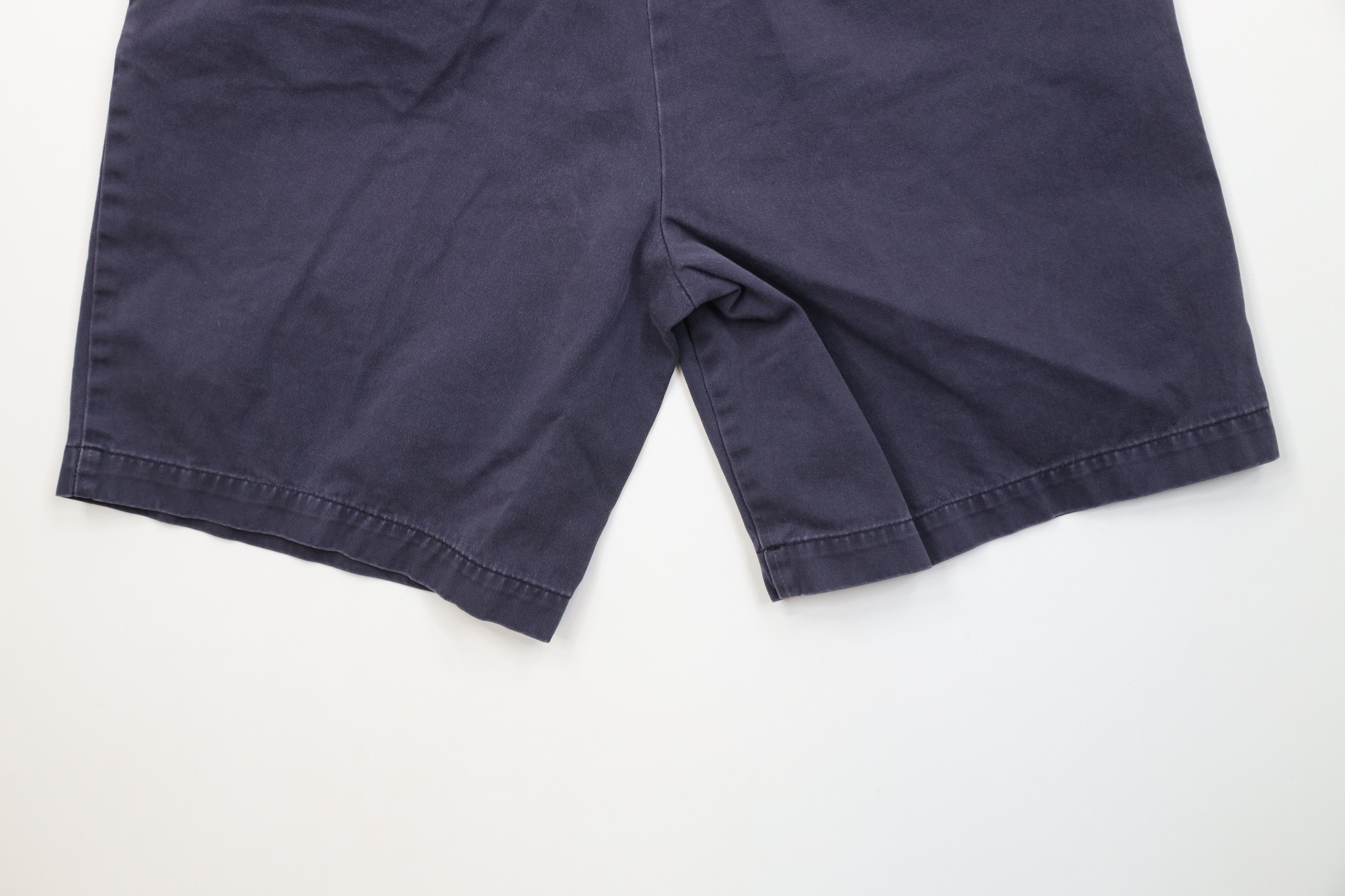 Polo Ralph Lauren Vintage 90s Ralph Lauren Cotton Chino Shorts Golfing Blue Size US 36 / EU 52 - 12 Thumbnail