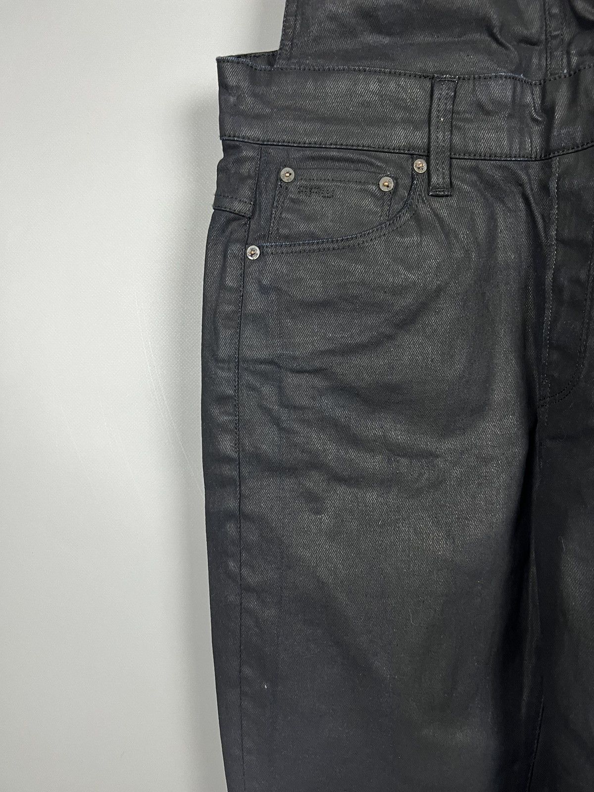 Diesel (W28) G-Star Raw denim 3301 HW SKINNY JUMPSUIT WMN Size 28" / US 6 / IT 42 - 5 Thumbnail