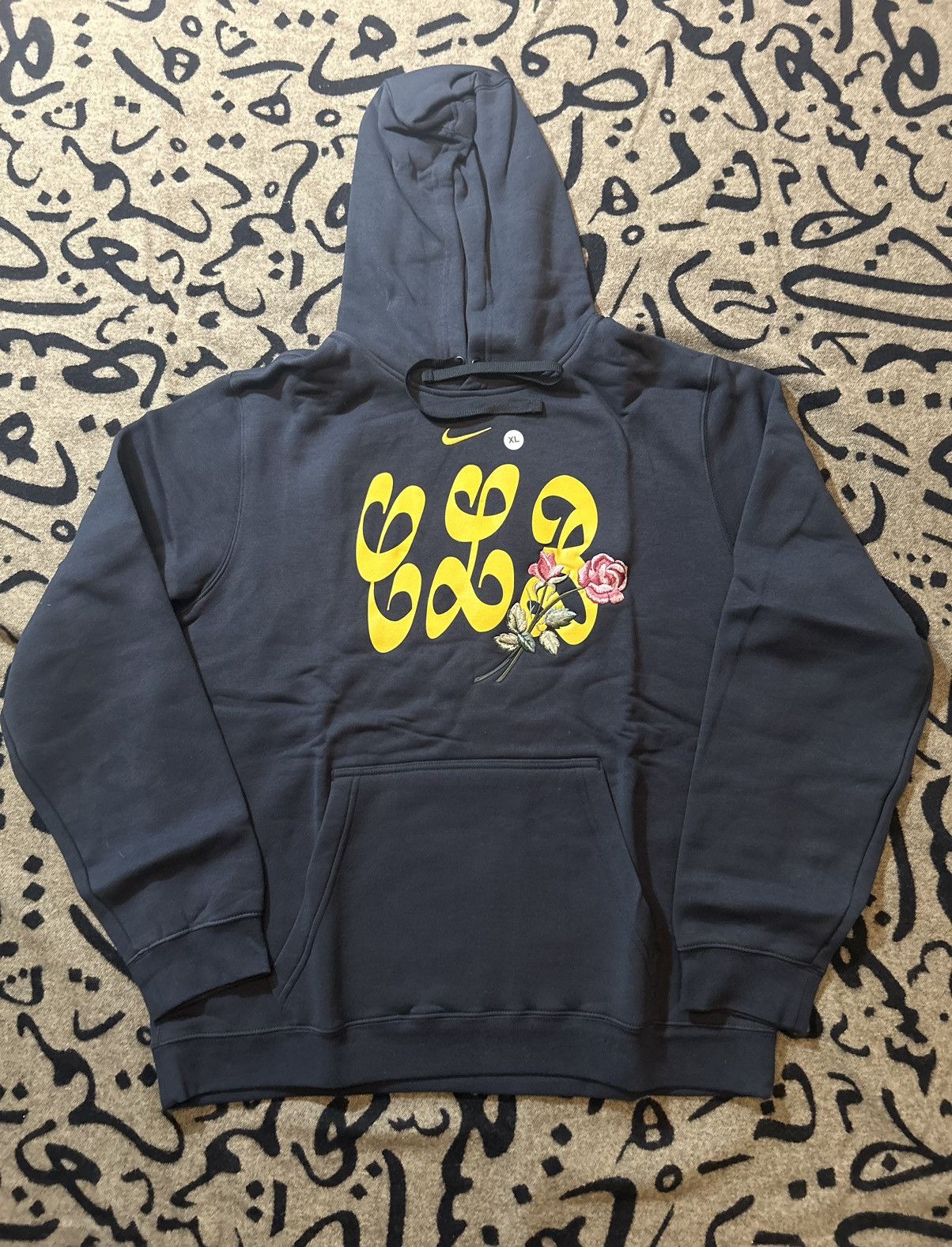 Nike × October's Very Own Unreleased CLB Nike Rose Embroidered Birthday Hoodie Size US XL / EU 56 / 4 - 2 Thumbnail