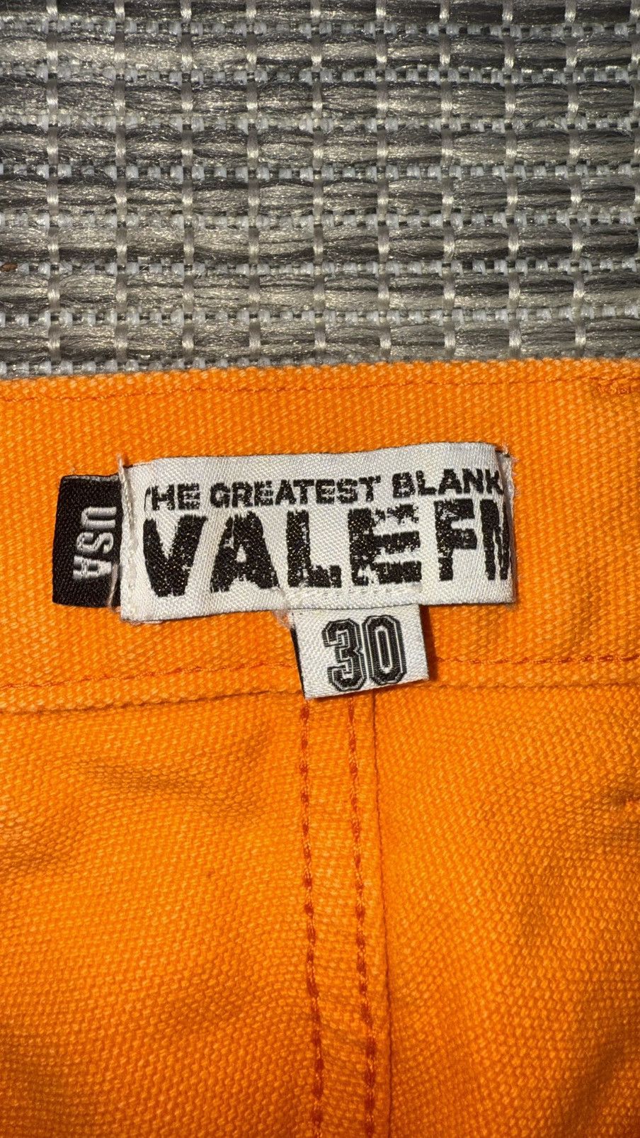 Vale Vale Forever Orange Big OL Painted Pants Size US 30 / EU 46 - 3 Thumbnail