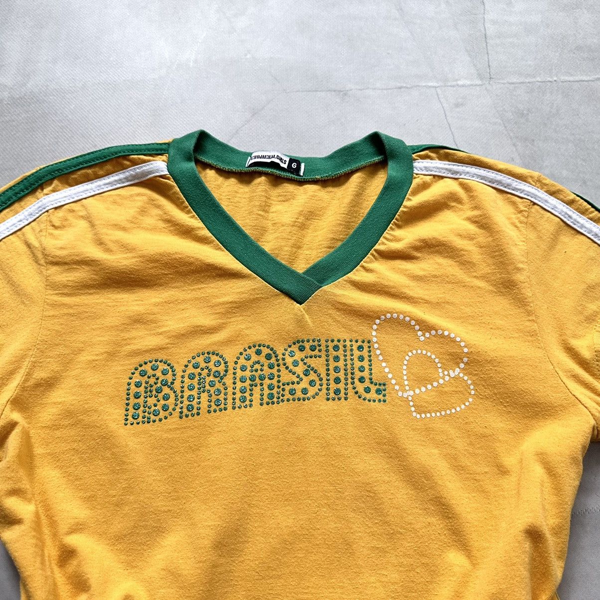 Neil Barrett × Puma Y2K Brasil Hysteric Glamour Vibe T Shirt Bikkembergs Style Size M / US 6-8 / IT 42-44 - 3 Thumbnail