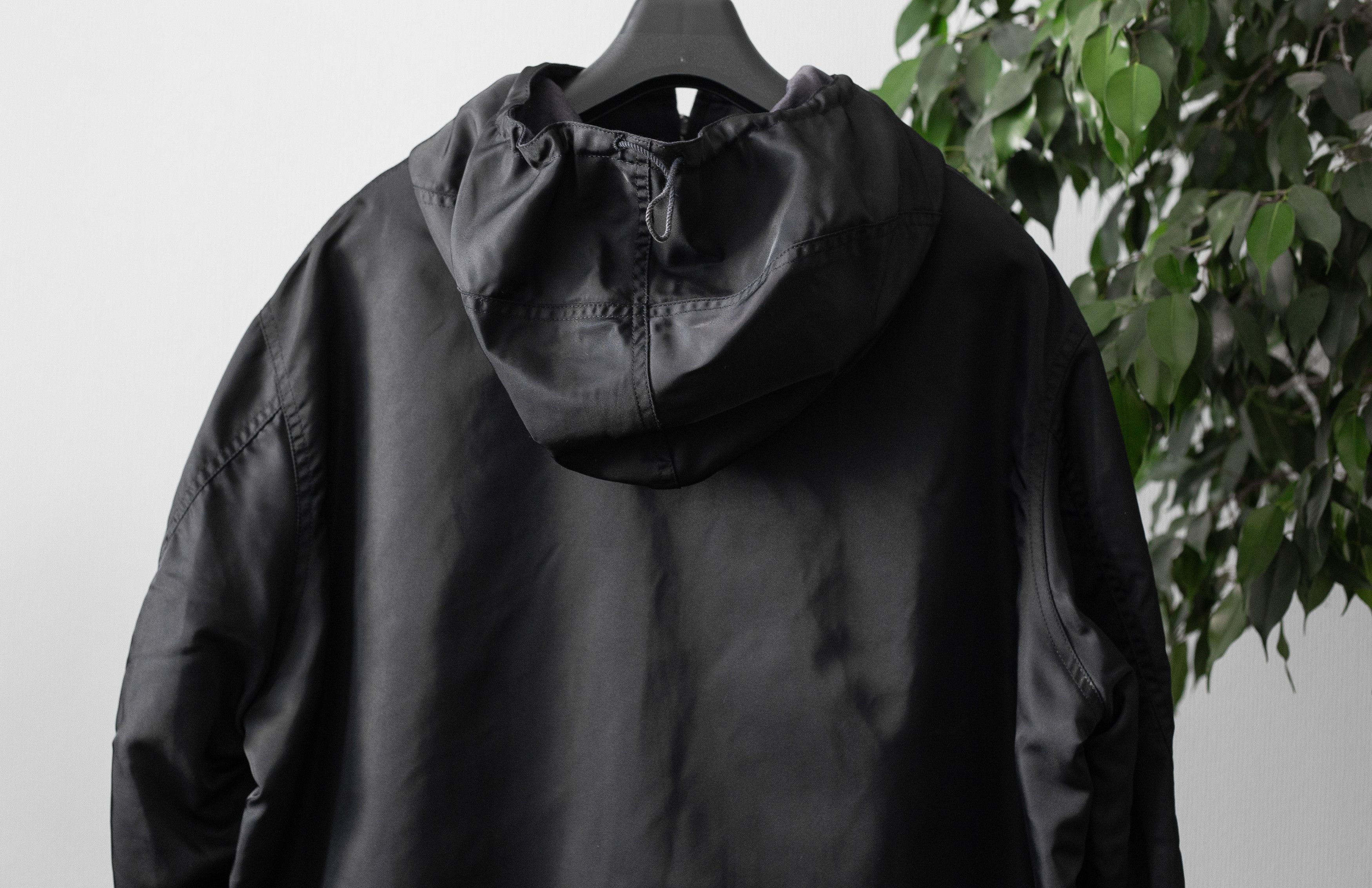 Yohji Yamamoto nylon hooded jacket Size US M / EU 48-50 / 2 - 4 Thumbnail