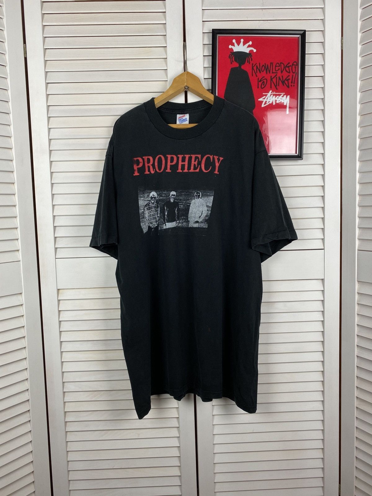 Band Tees Vintage 90s Prophecy Christian Rap Gospel Band Tee USA XL Size US XL / EU 56 / 4 - 1 Thumbnail