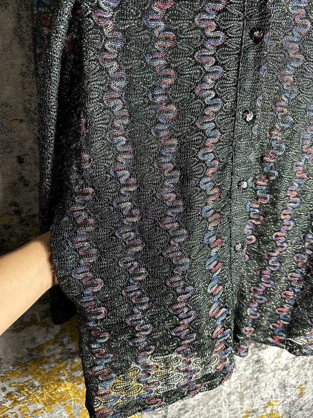 Hysteric Glamour HYSTERIC I6W9 LGB STYLE TRANSPARENT LIKE A SNAKE SHIRT Size US M / EU 48-50 / 2 - 8 Thumbnail
