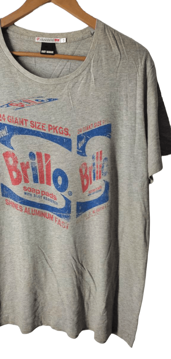 Andy Warhol ANDY WARHOL BRILLO SPRZNY MOMA POP ART TEE Size US XL / EU 56 / 4 - 7 Thumbnail