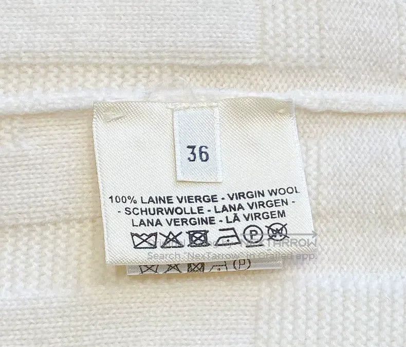 Hermes Hermes Ivory knitted sweater Size XS / US 0-2 / IT 36-38 - 7 Thumbnail