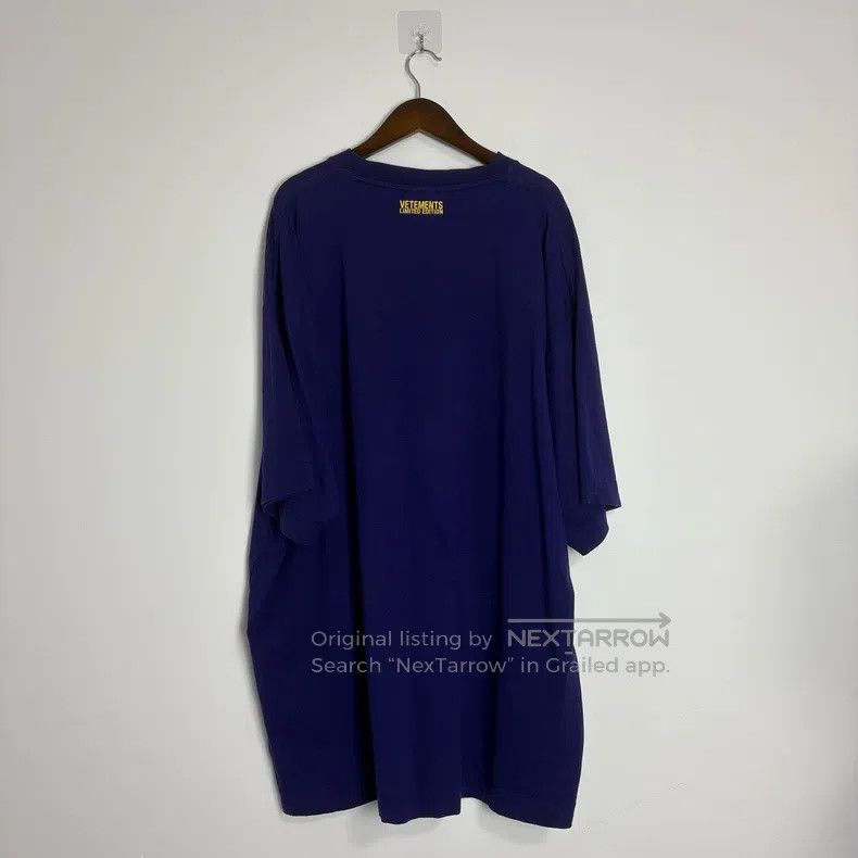 Vetements Vetements Printed Loose Casual Short Sleeve T-Shirt Size US M / EU 48-50 / 2 - 2 Thumbnail