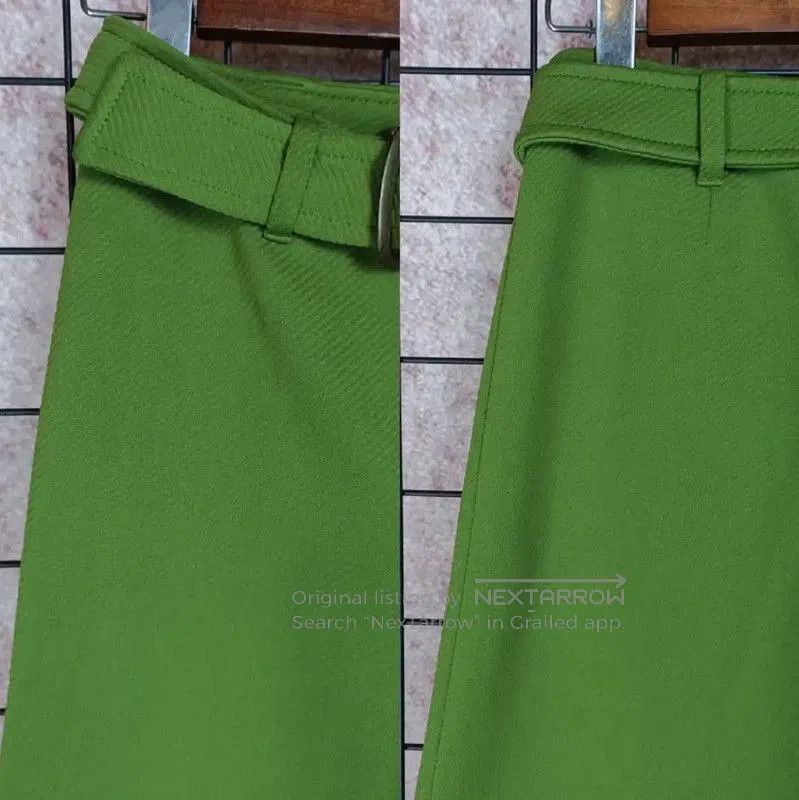 Burberry Burberry Green Casual Trousers for Women. Size 23" - 4 Thumbnail