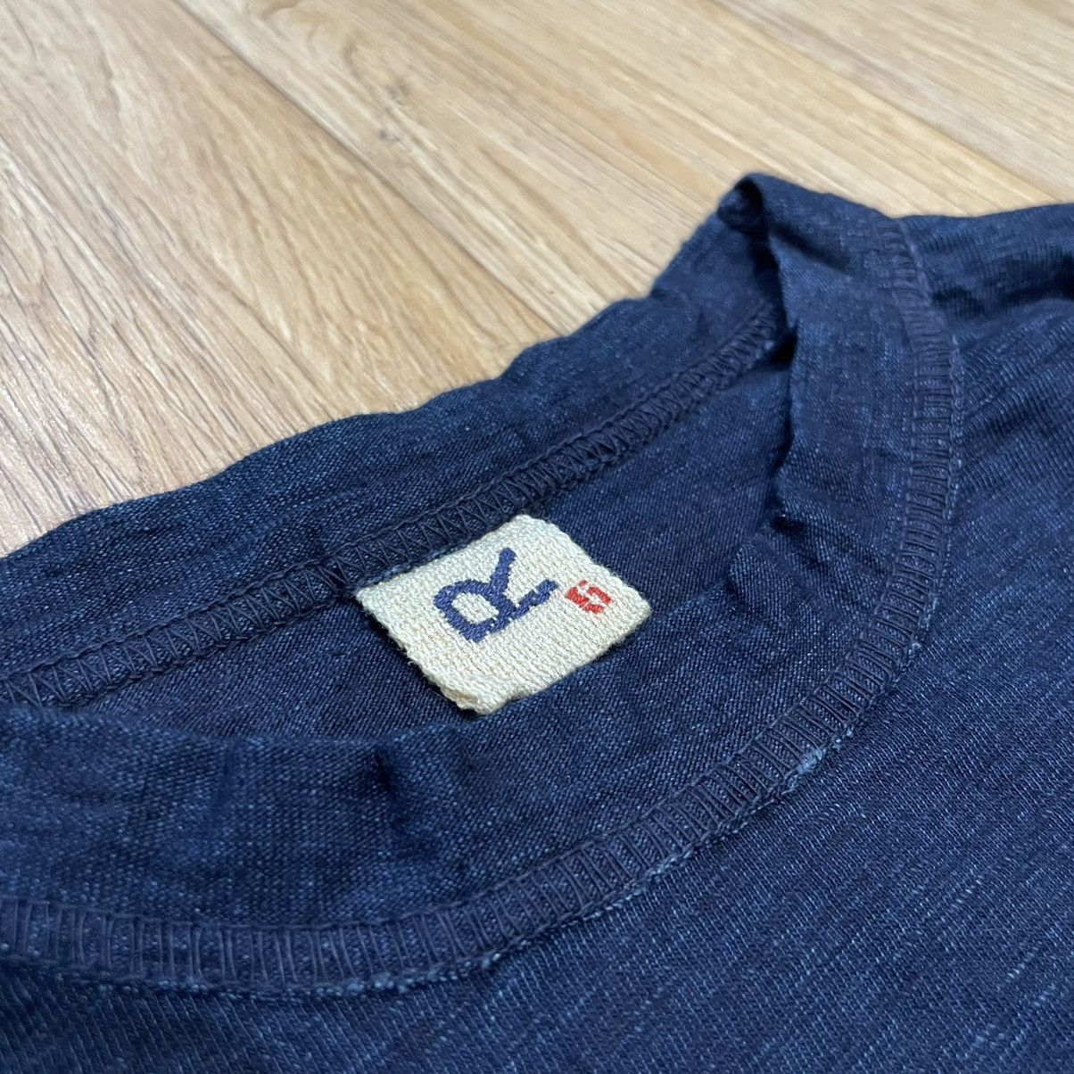 45rpm 45rpm Indigo Blue Long Sleeve Tee Size US L / EU 52-54 / 3 - 3 Thumbnail