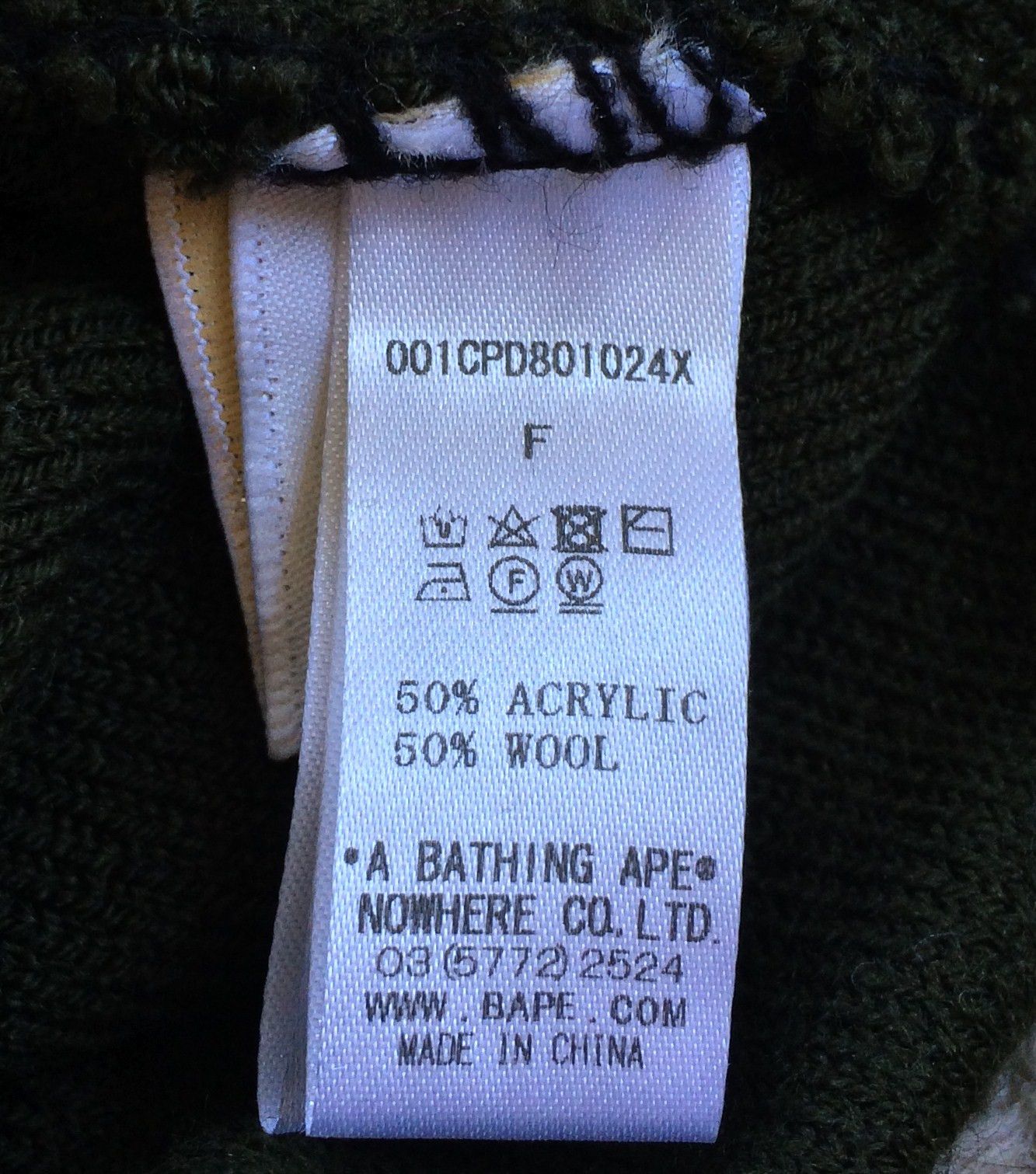 Bape Bape Shark Beanie Hat Size ONE SIZE - 3 Thumbnail