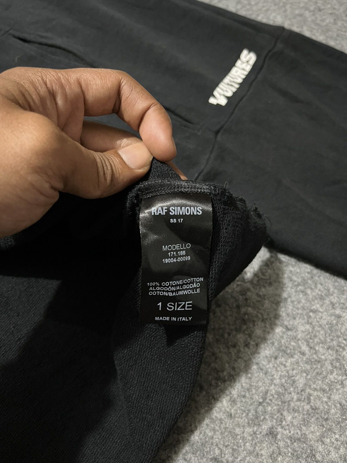 Raf Simons Hoodie Raf Simons Vulture Oversized SS2017 Size US L / EU 52-54 / 3 - 15 Thumbnail