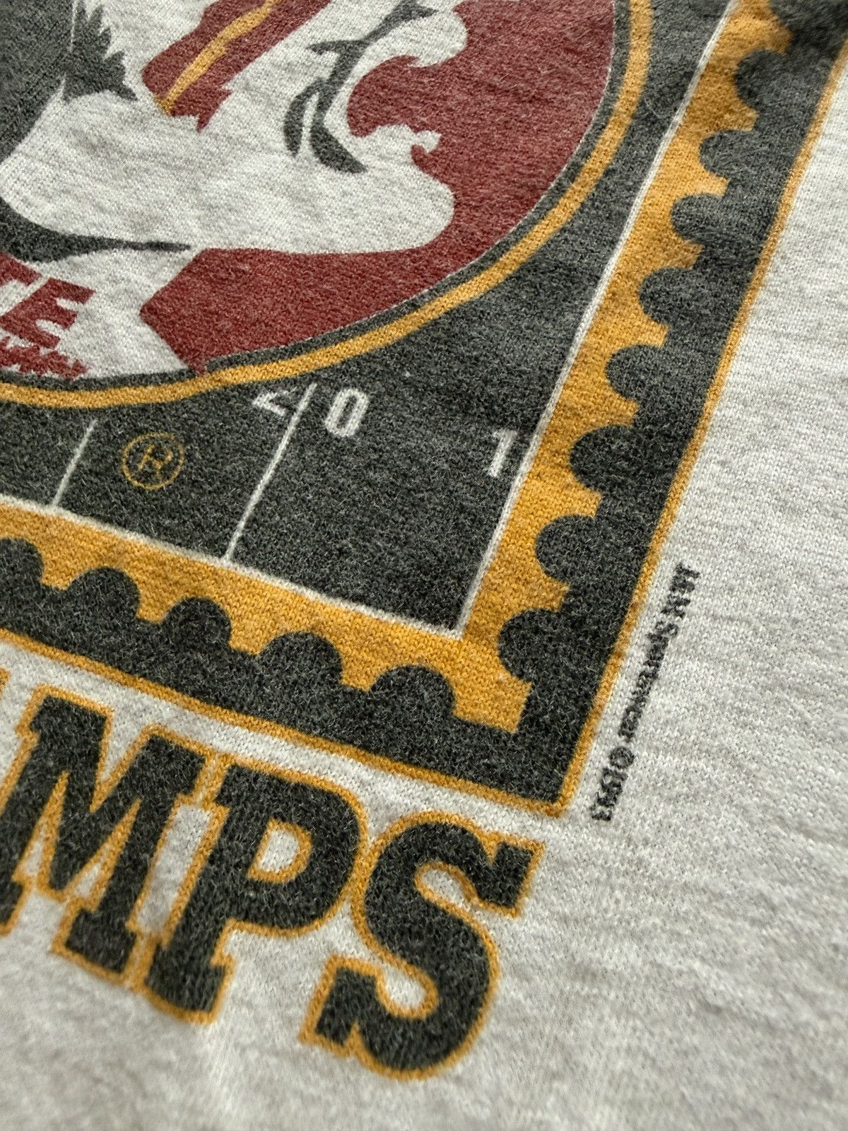Vintage Vintage 90s Florida State University National Champs Tee Size US XL / EU 56 / 4 - 3 Thumbnail
