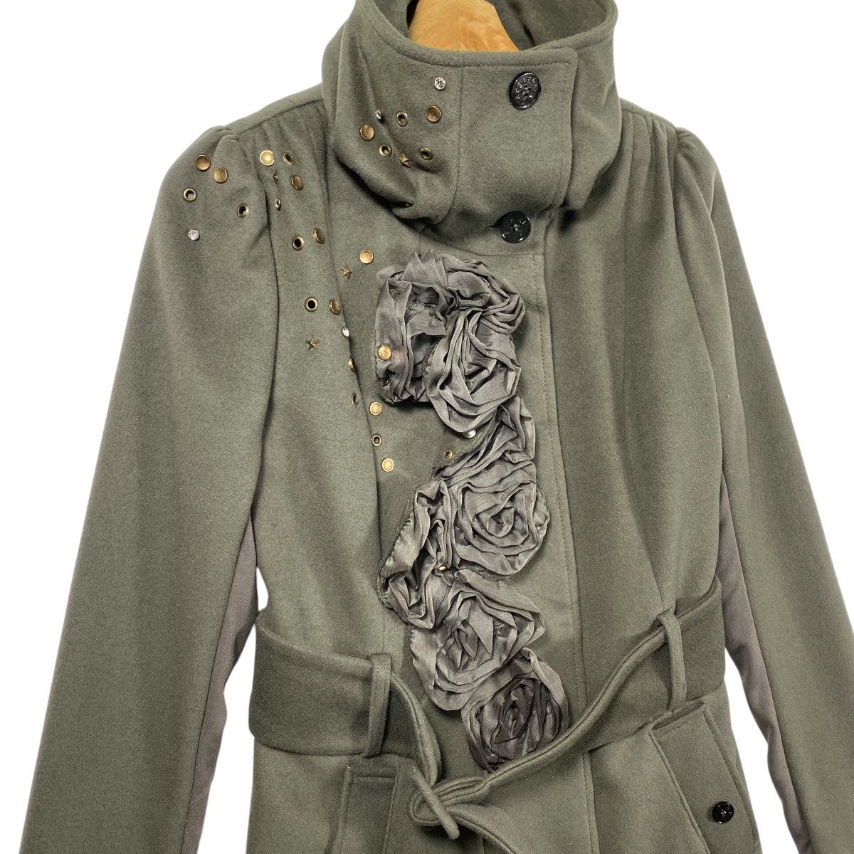 Patrizia Pepe Patrizia Pepe Firenze Cappotto/Coat Green Lane Colour Size M / US 6-8 / IT 42-44 - 5 Thumbnail