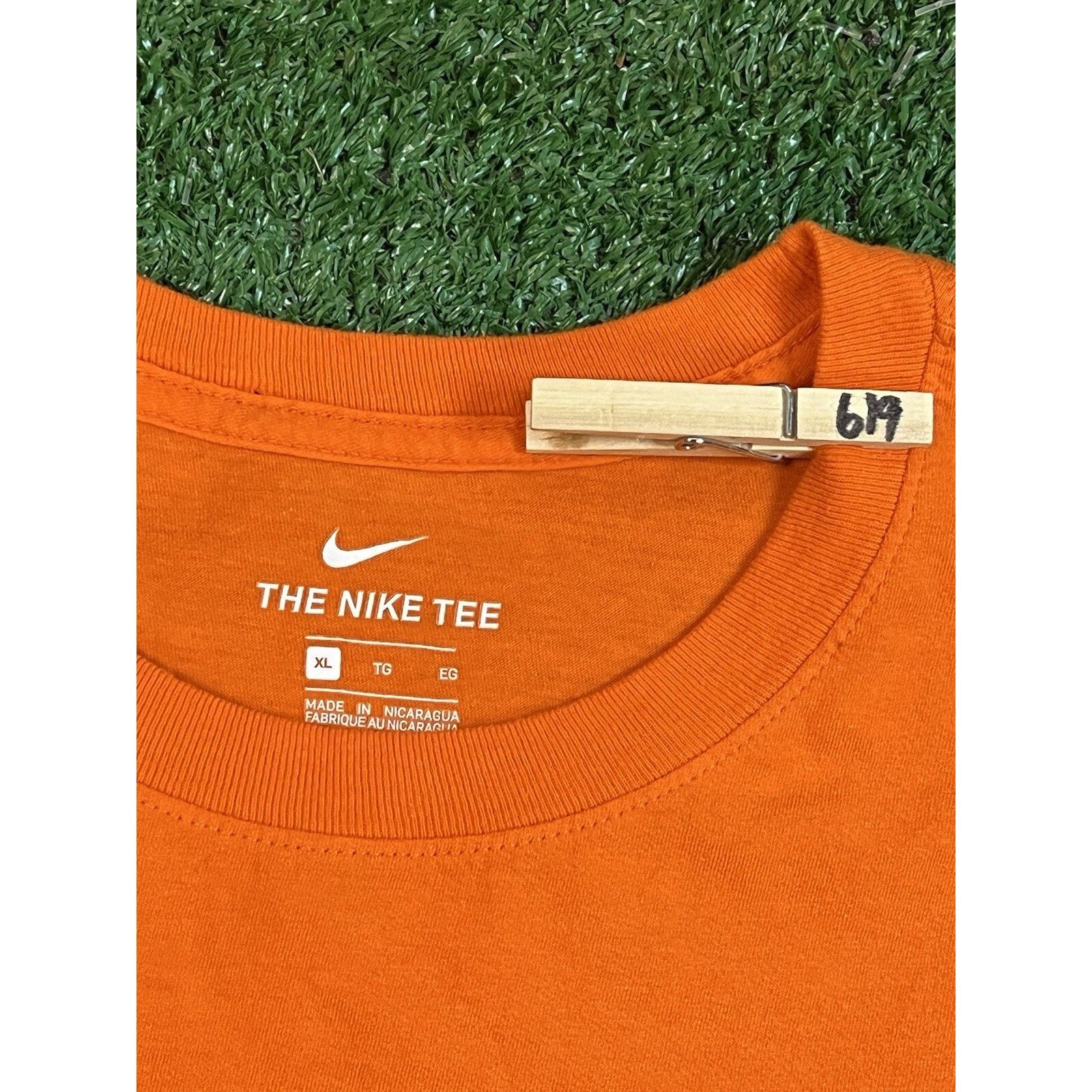 Nike Nike Oklahoma State TShirt Orange Men's XL Size US XL / EU 56 / 4 - 3 Thumbnail