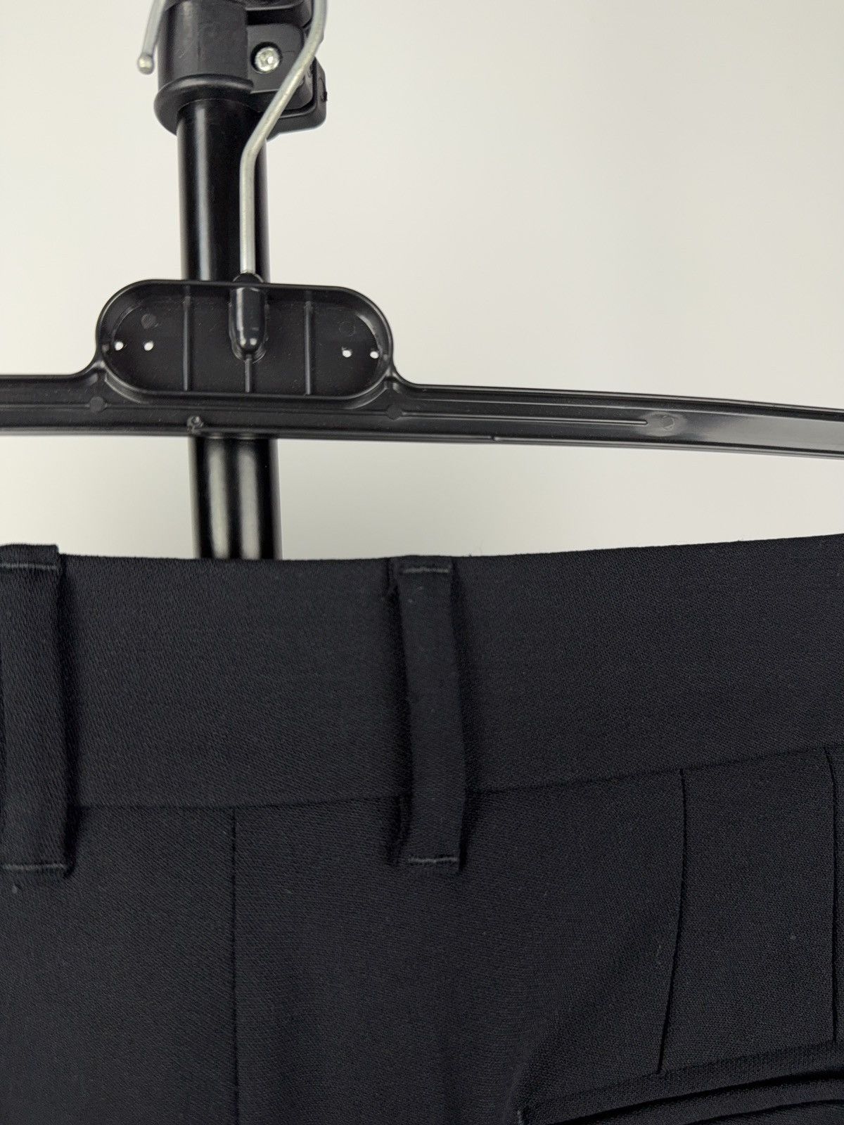 Emporio Armani Designer Luxury Emporio Armani Classic Black Dress Pants Size 28" / US 6 / IT 42 - 9 Thumbnail